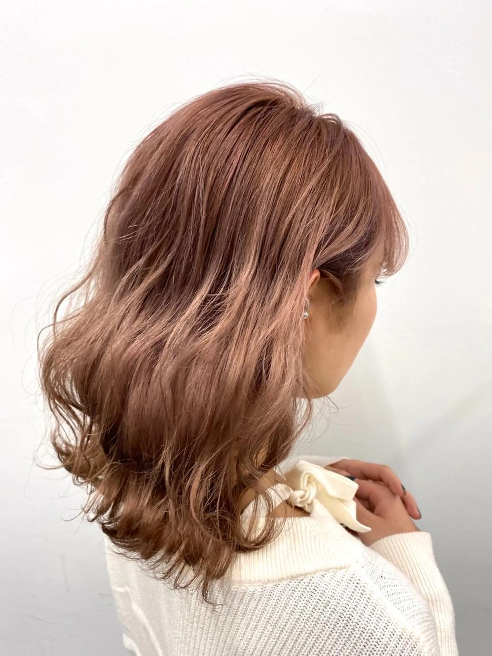 ミディアム カラー momo所属・メンズヘアメイク 🩵Mayuki🩵のヘアスタイル
