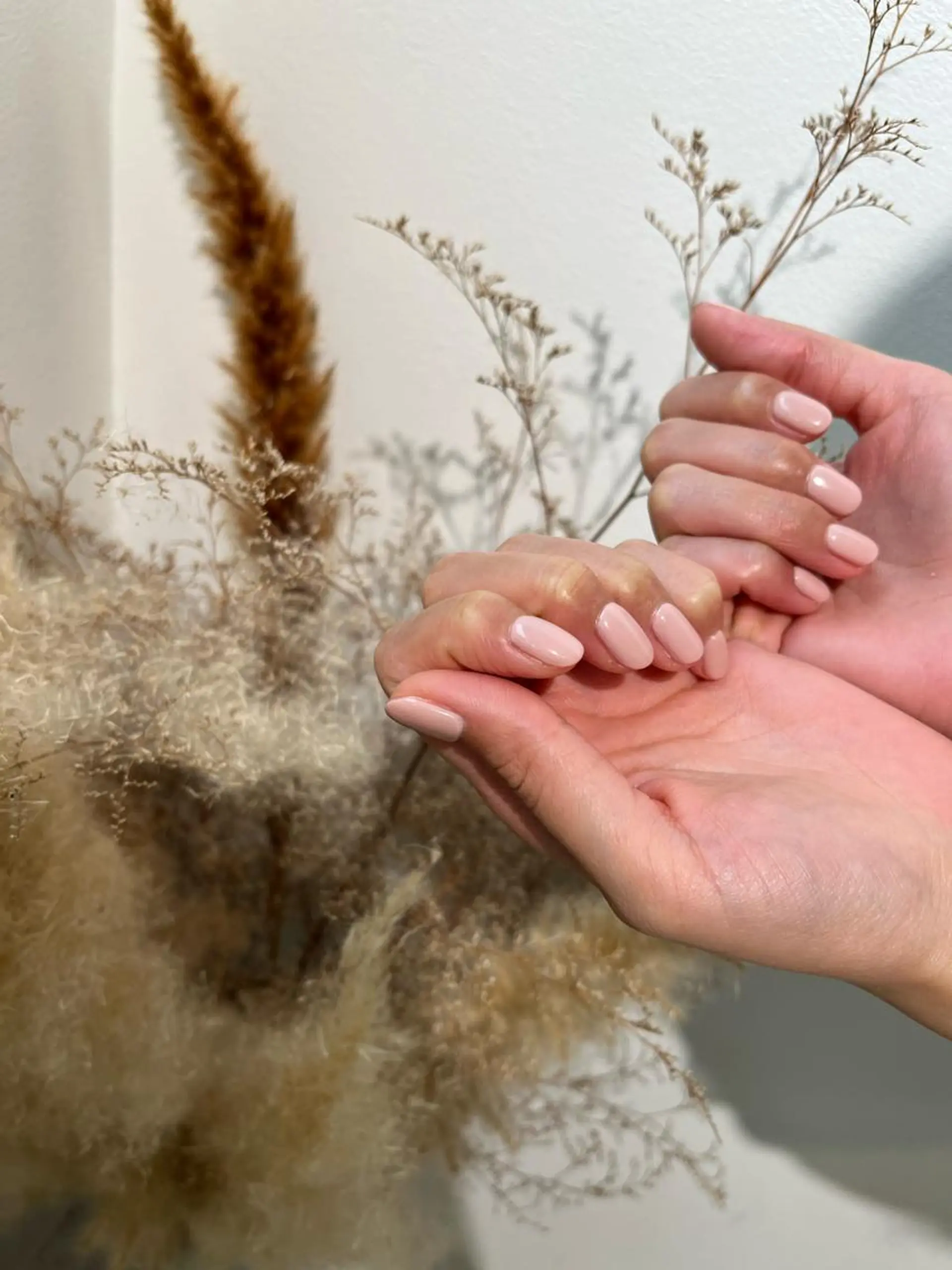 ネイル オフィスネイル ピンク 春ネイル 小川 奈々花のネイルデザイン