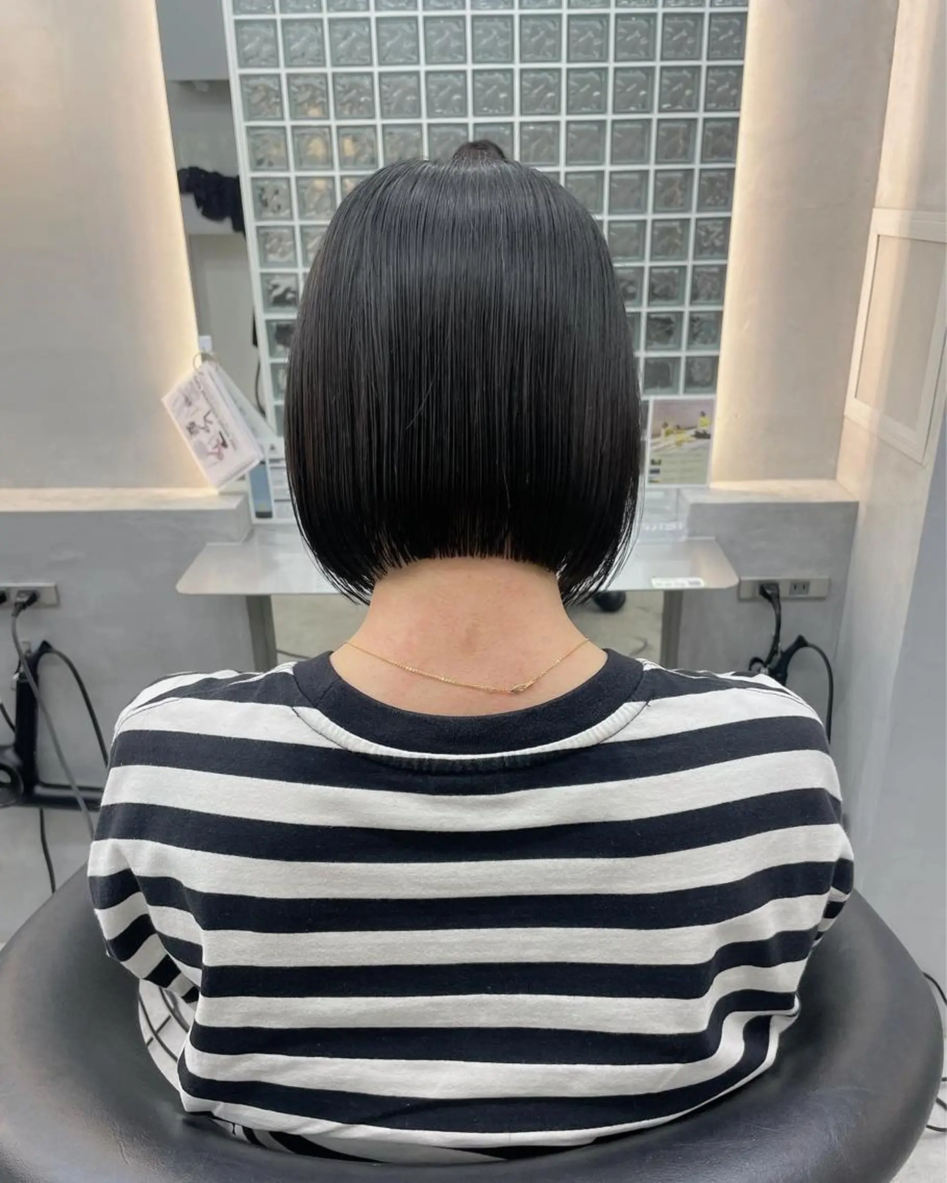 ショート Misaki /ボブ/縮毛矯正のヘアスタイル