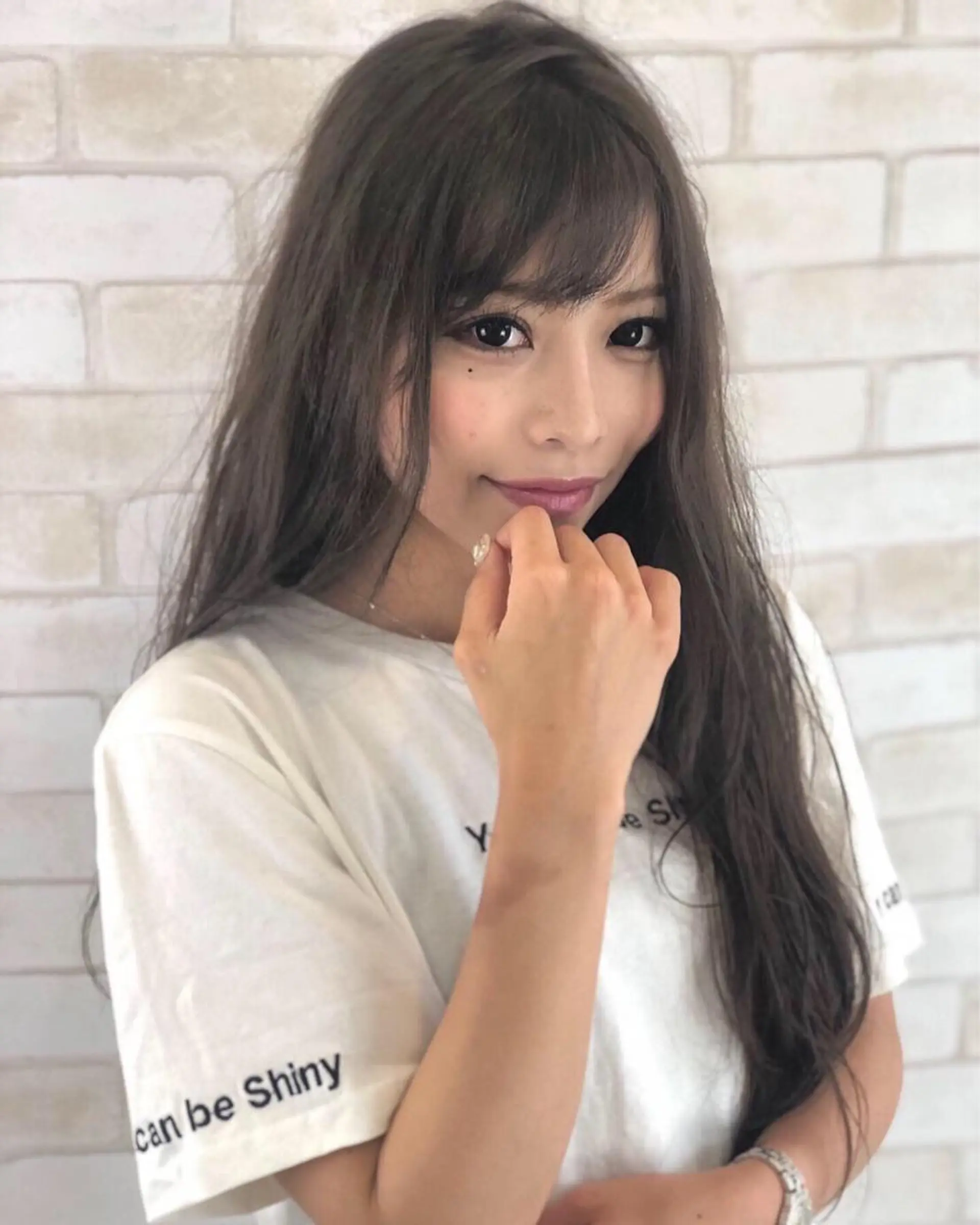 ロング カラー パーマ ヘアアレンジ 樋口健人/ハイライト /白髪ぼかし/艶髪のヘアスタイル