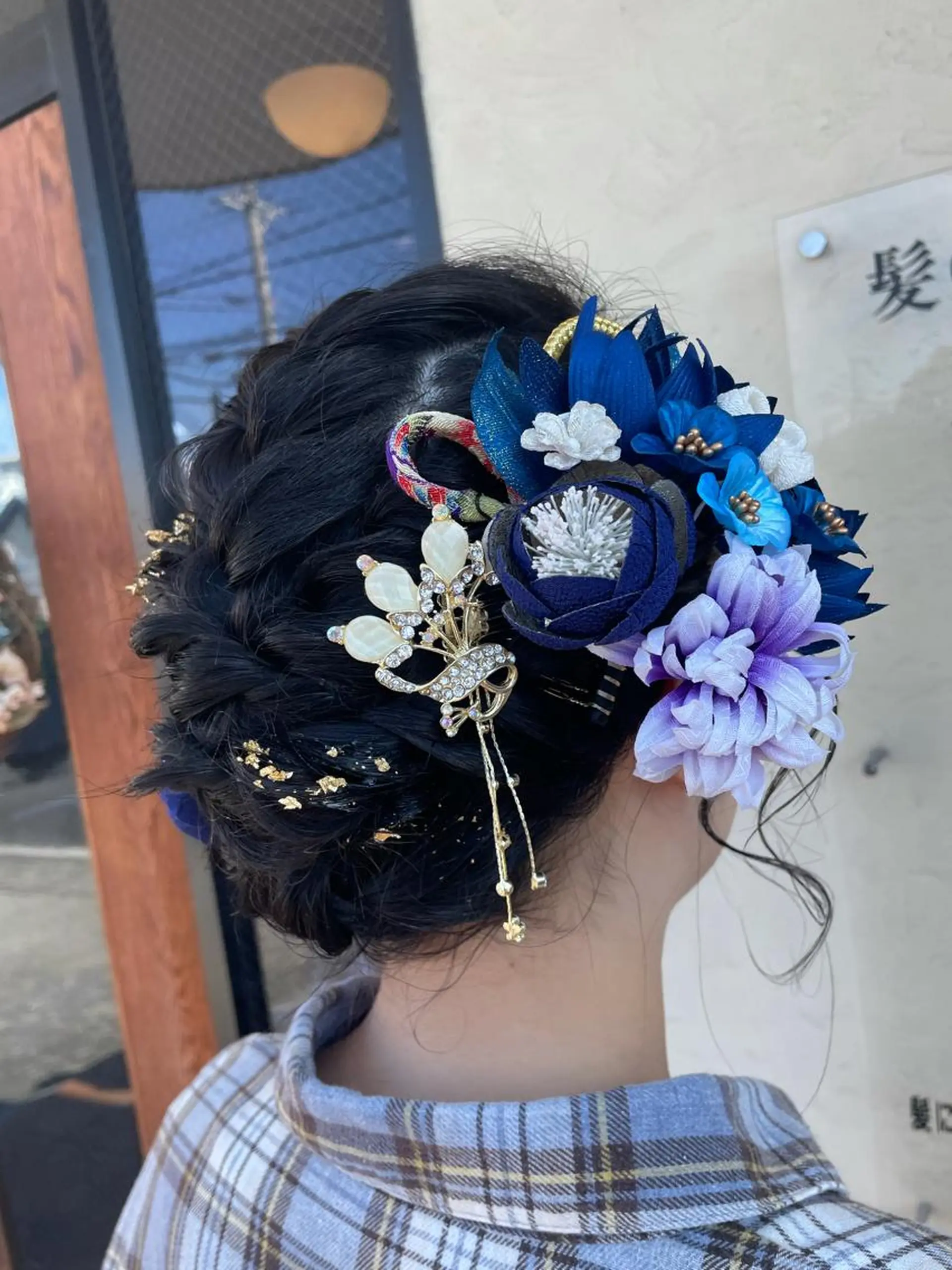 ヘアアレンジ hair make echo滿木あい花のヘアスタイル
