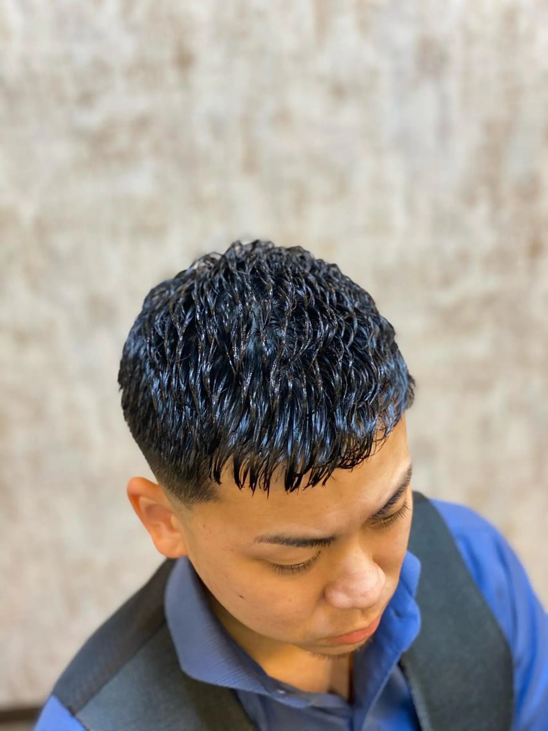 ショート パーマ カット パーマ 💈神技メンズカット 大沢カズキ✂︎のヘアスタイル