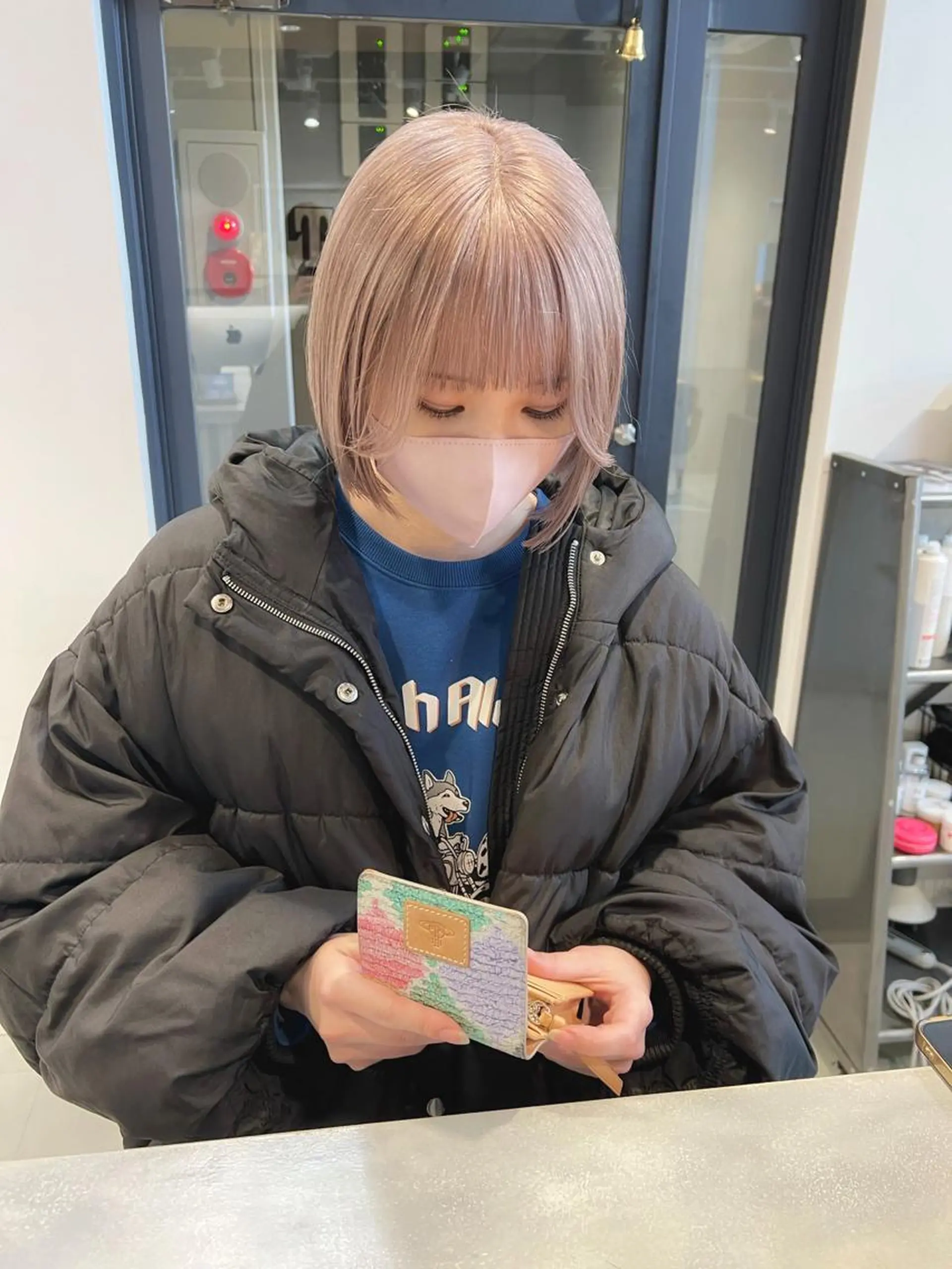 ショート カラー 🌈ハイトーン/ボブ 🌈のヘアスタイル