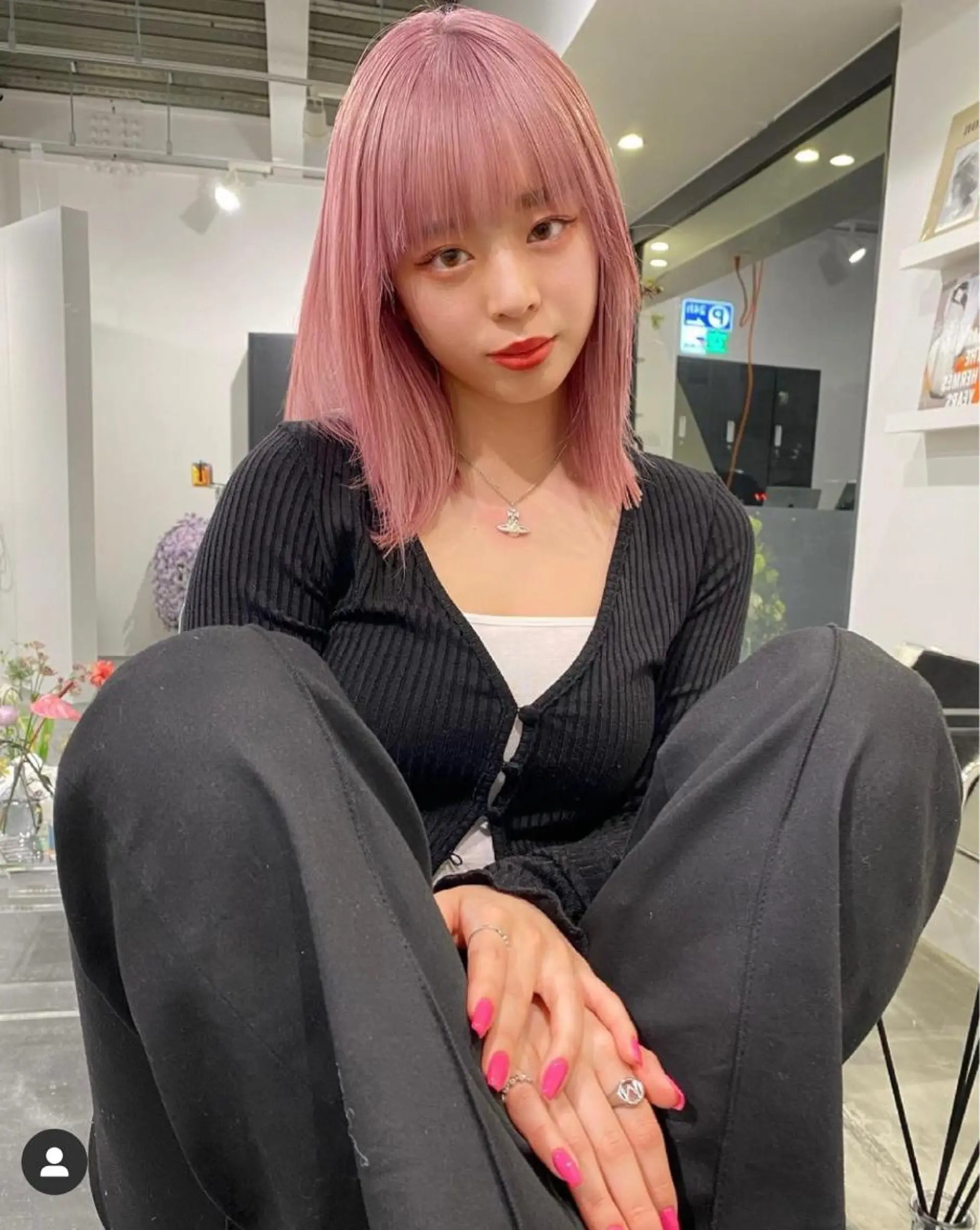 カラー ピンクカラー 町田エリアＮｏ．１/ パーマ特化/太田京希のヘアスタイル