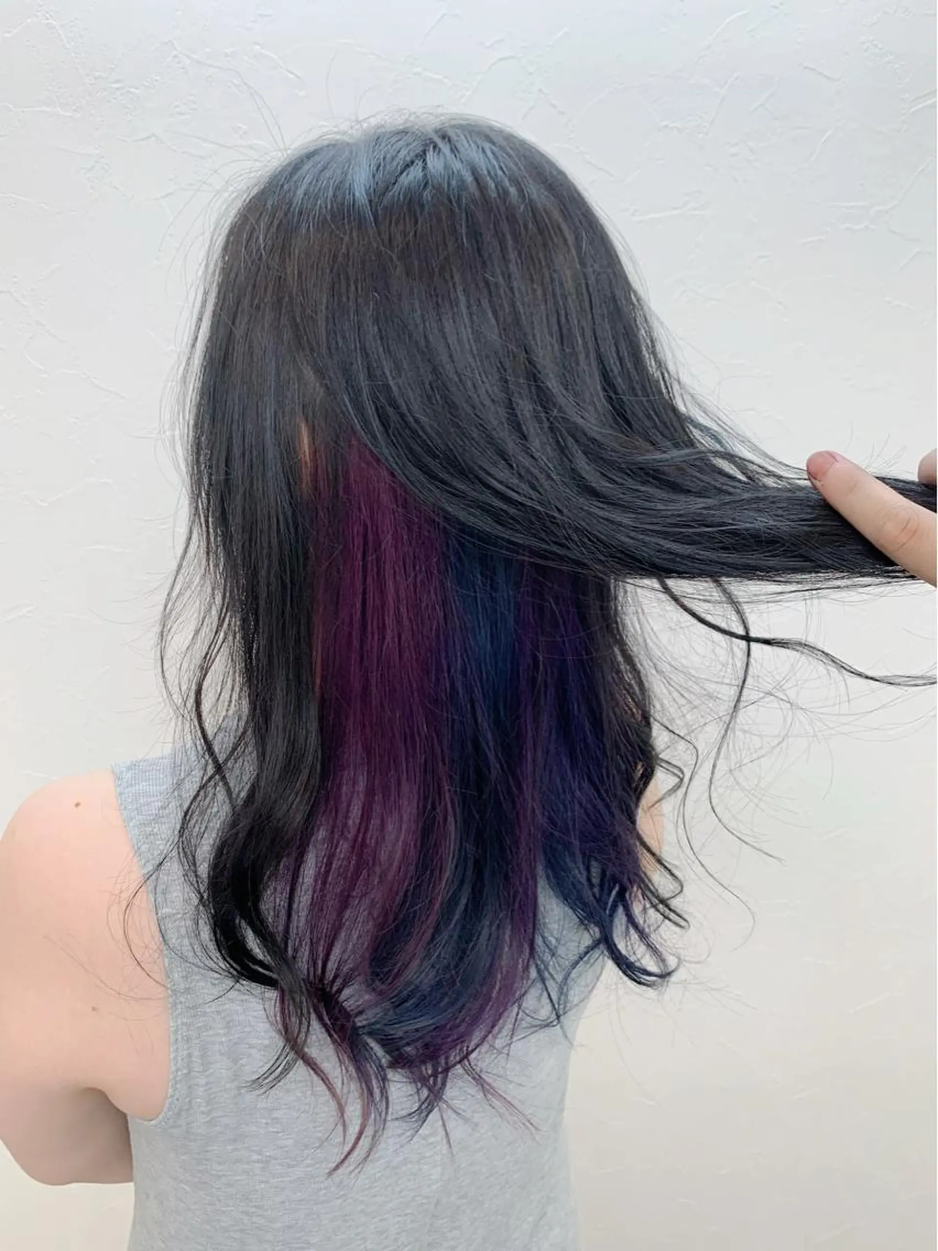セミロング カラー 菅沼 まみのヘアスタイル
