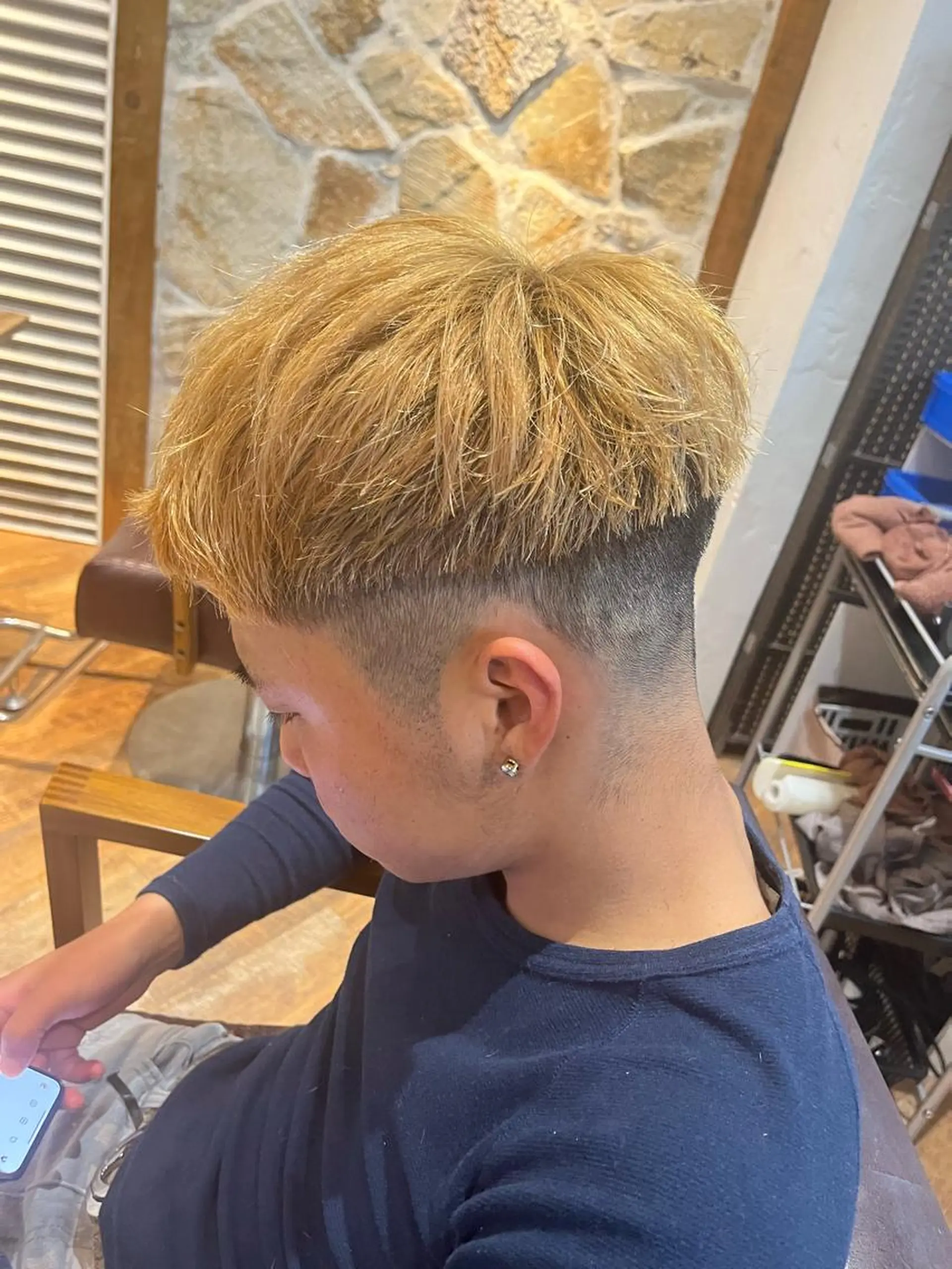 ショート パーマ 秋澤 楓のヘアスタイル