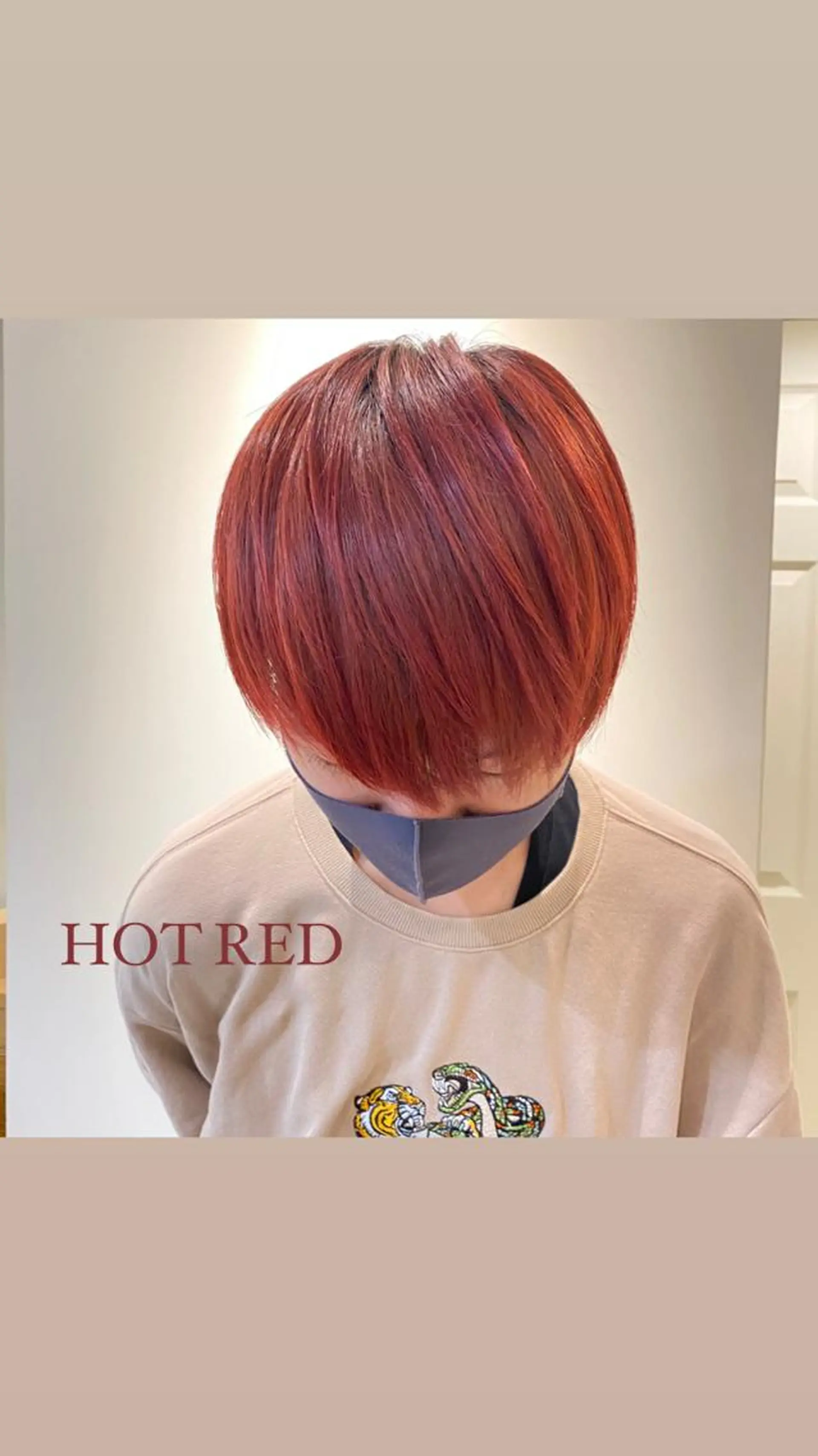 メンズ 奈良 彩華のヘアスタイル