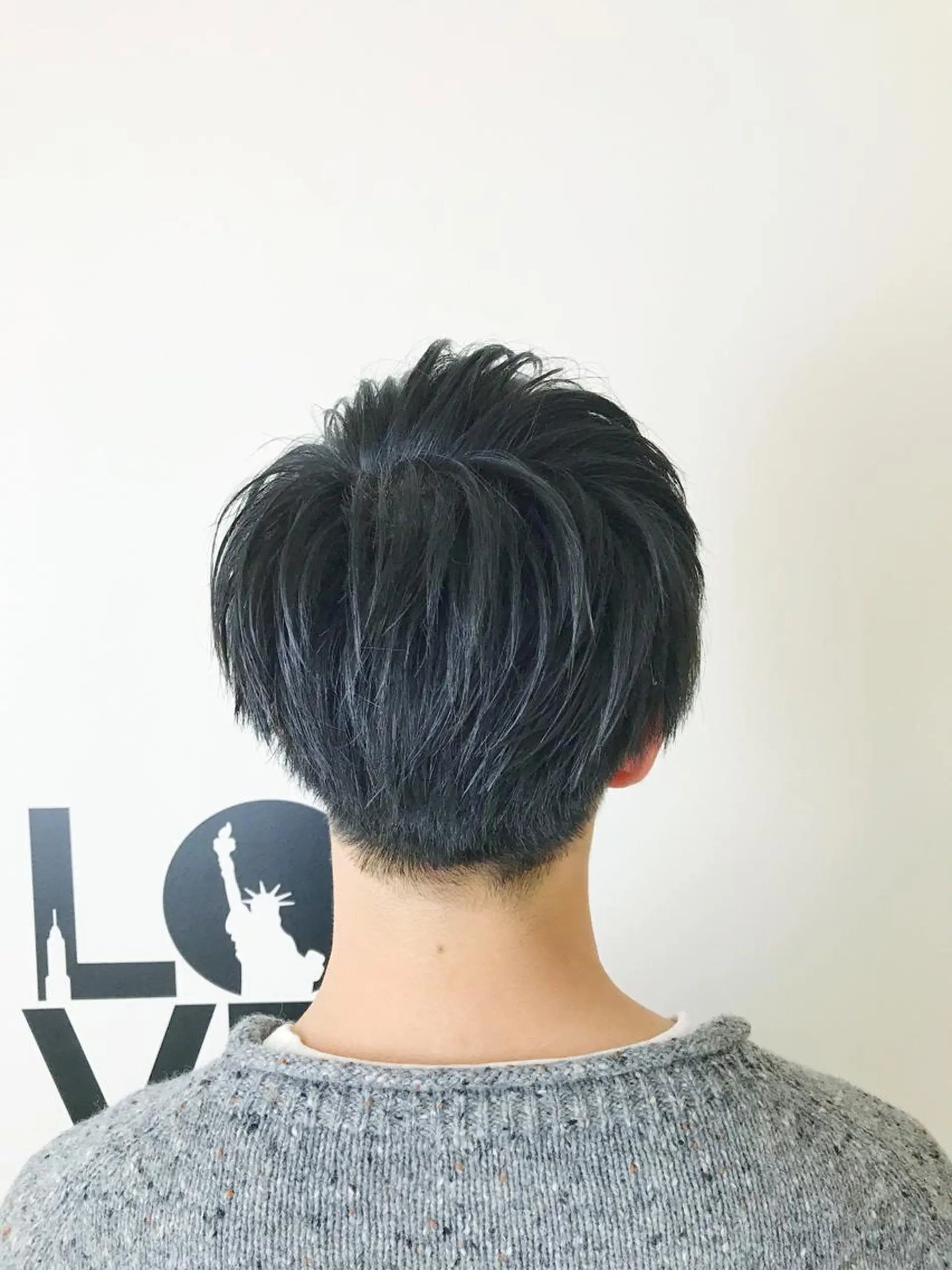 ショート メンズ 赤み消しカラー /透明感カラー 上長のヘアスタイル