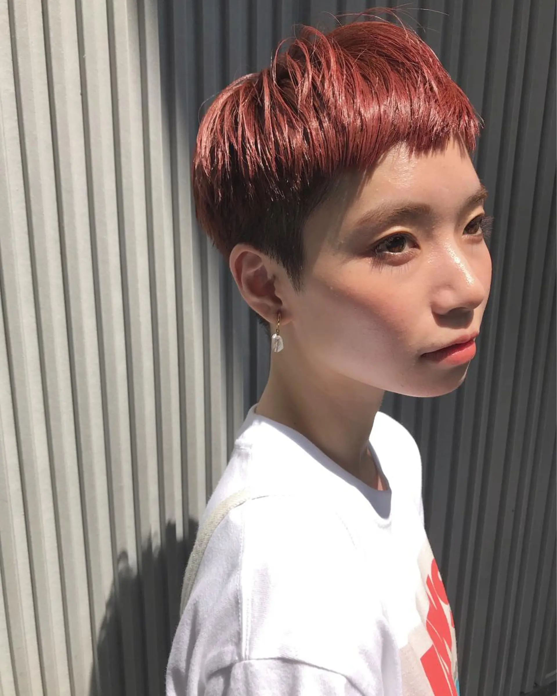 ショート カラー ベリーショート ピンクカラー ショートヘア カット ヘアカラー トリートメント 🧼柴田 健太郎🧼のヘアスタイル