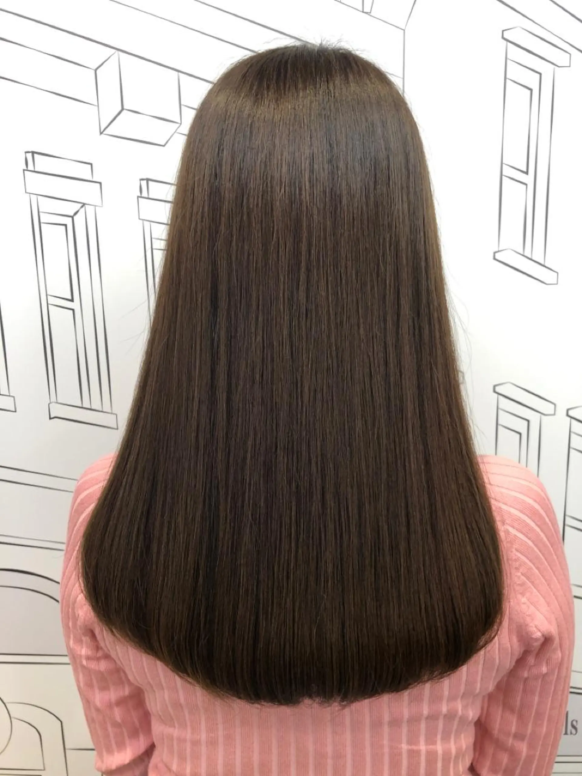 ロング 坪井 彰吾のヘアスタイル