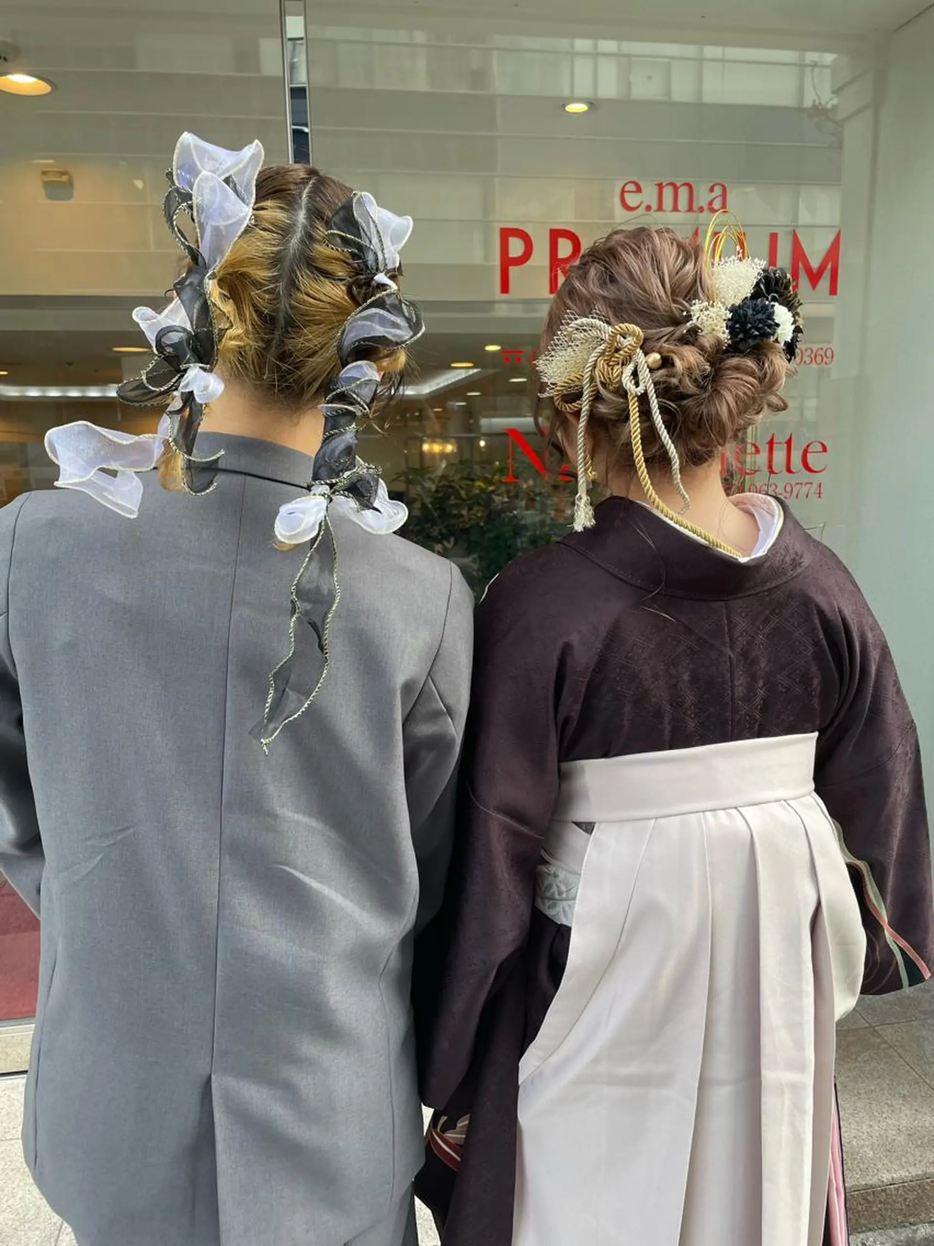 ヘアアレンジ 卒業式のヘアスタイル ヘアセット トルクアータ伏見 MIKUのヘアスタイル