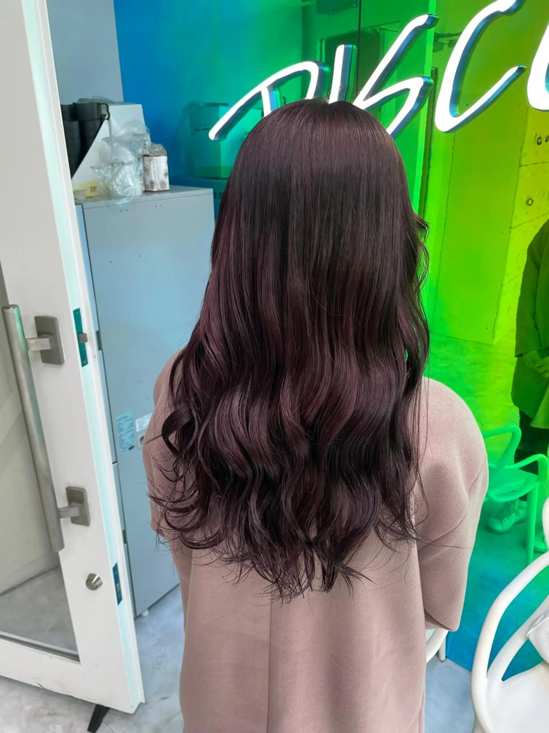 ロング カラー 大人っぽ♡上品な暖色 ♡ブリーチなし♡のヘアスタイル