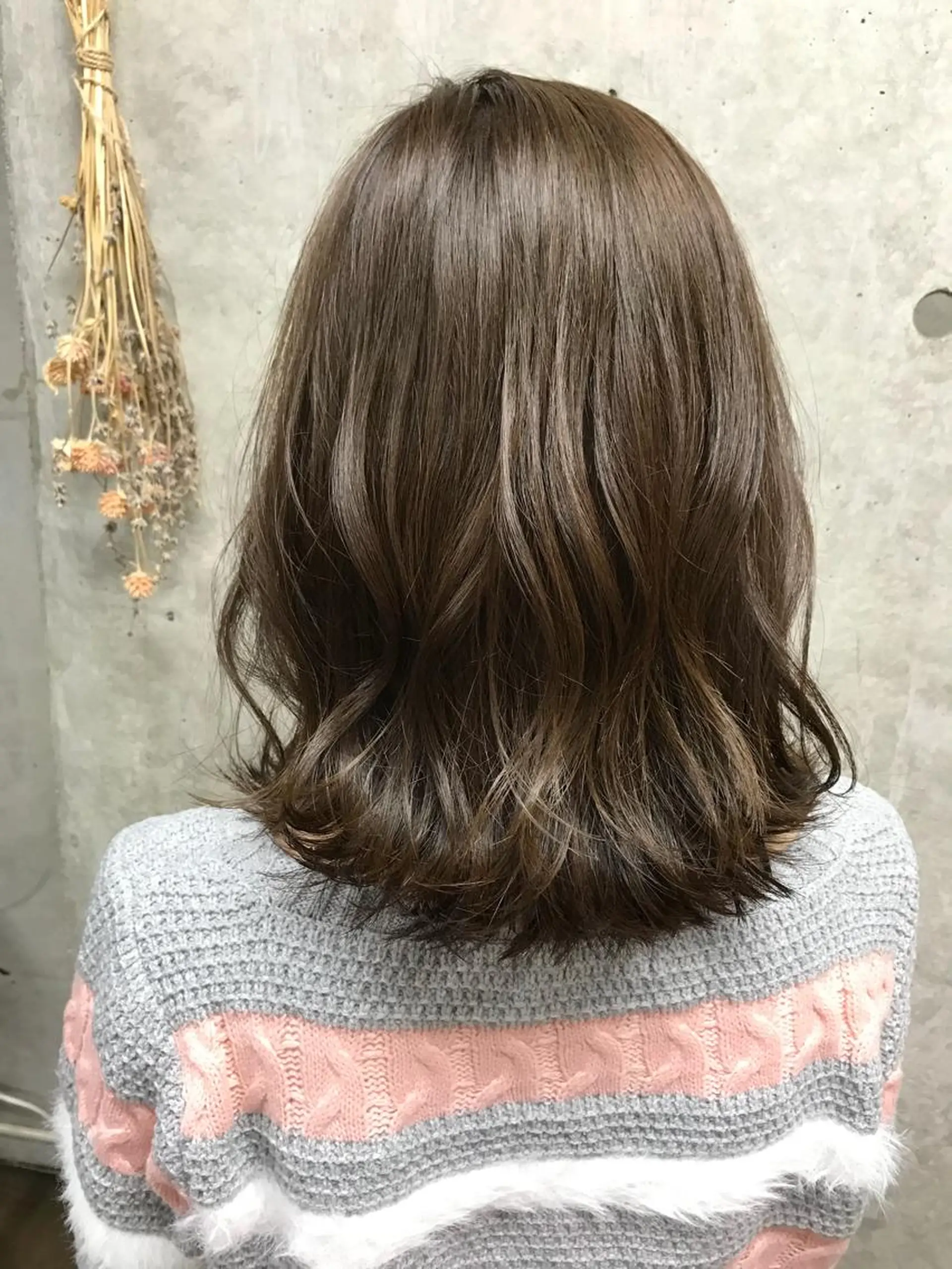 ミディアム カラー ヘアアレンジ アッシュ Satsuki ✂︎♡のヘアスタイル