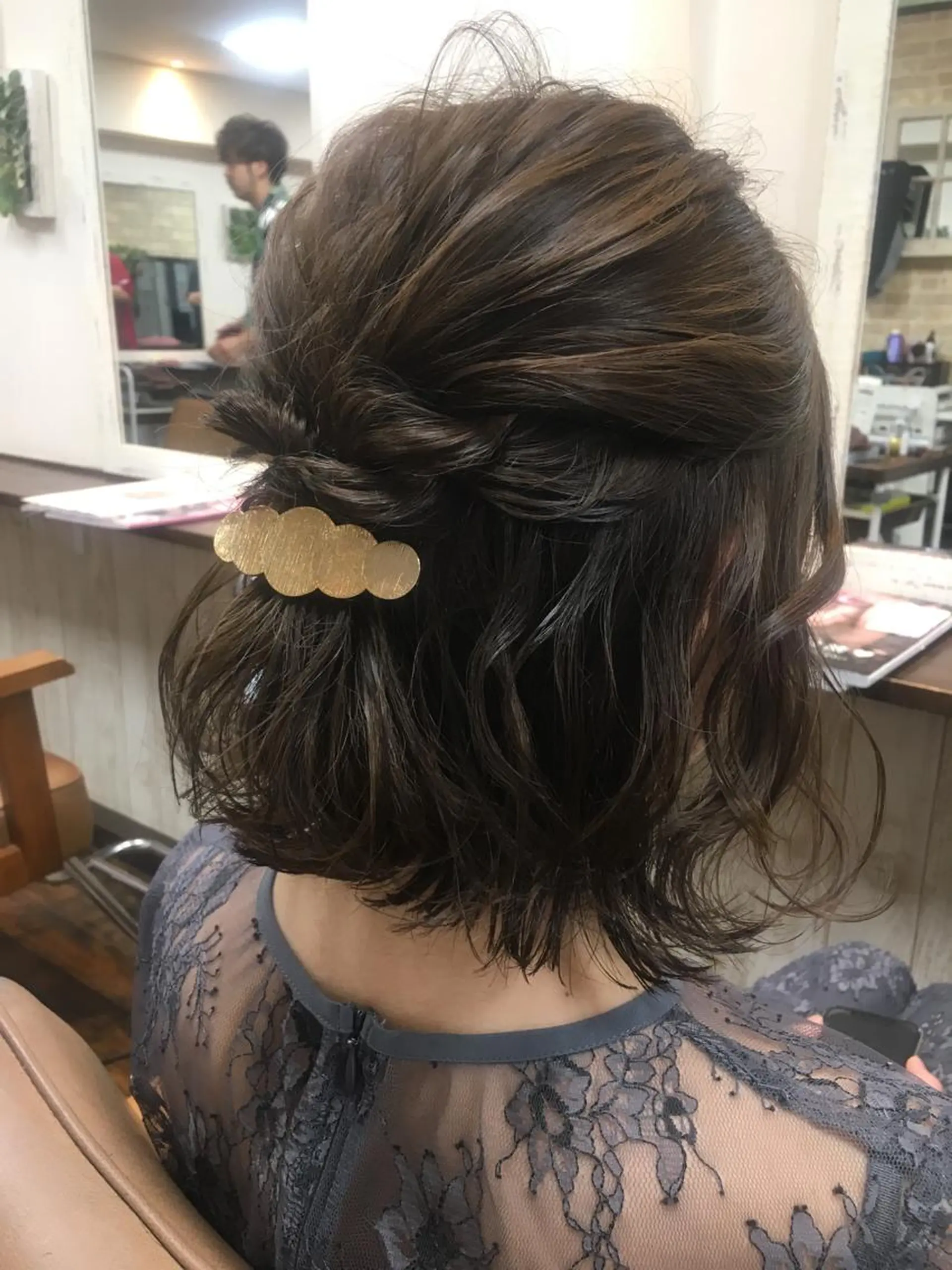 ミディアム しが りょーたのヘアスタイル