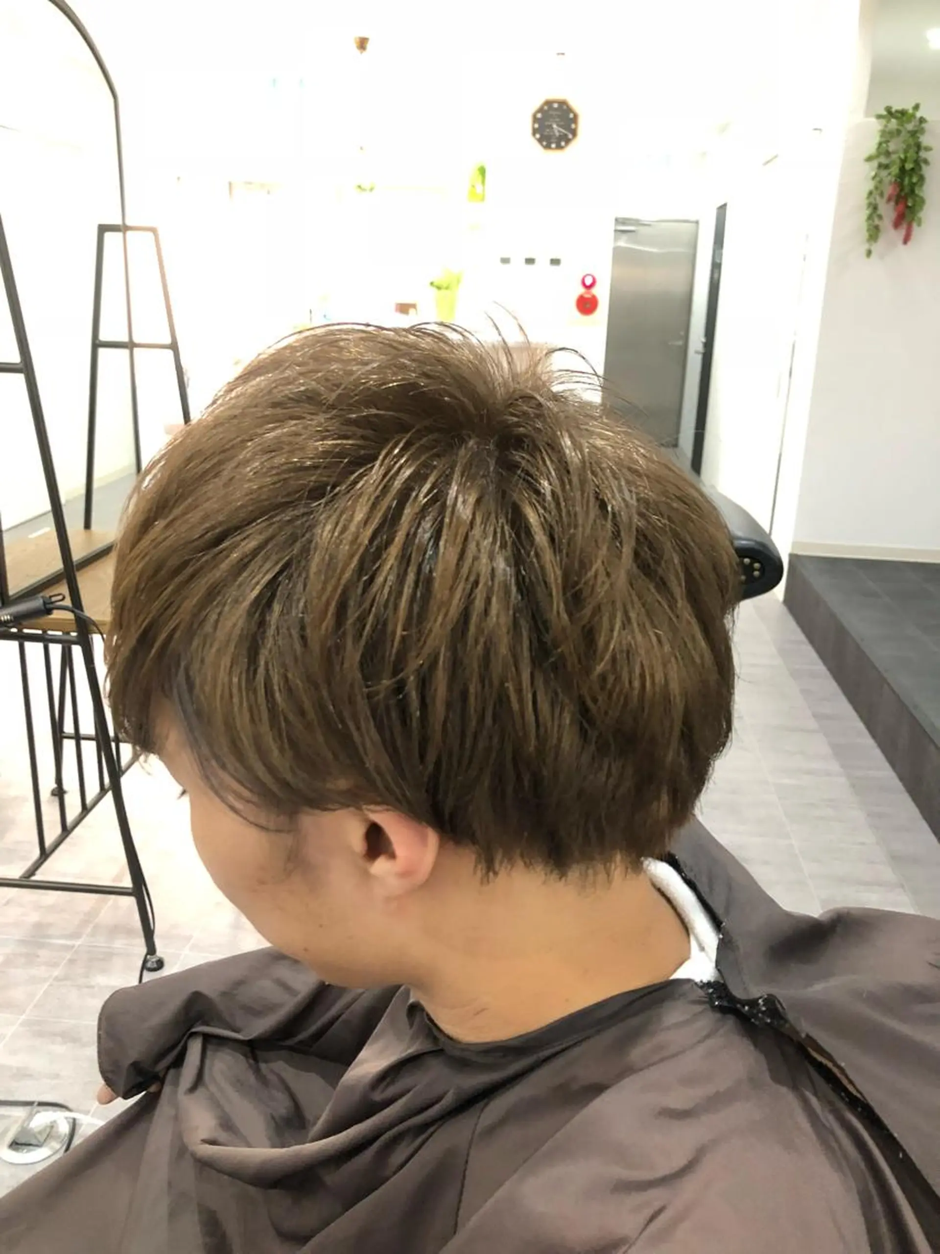 ショート メンズ 渡邊 暁史のヘアスタイル