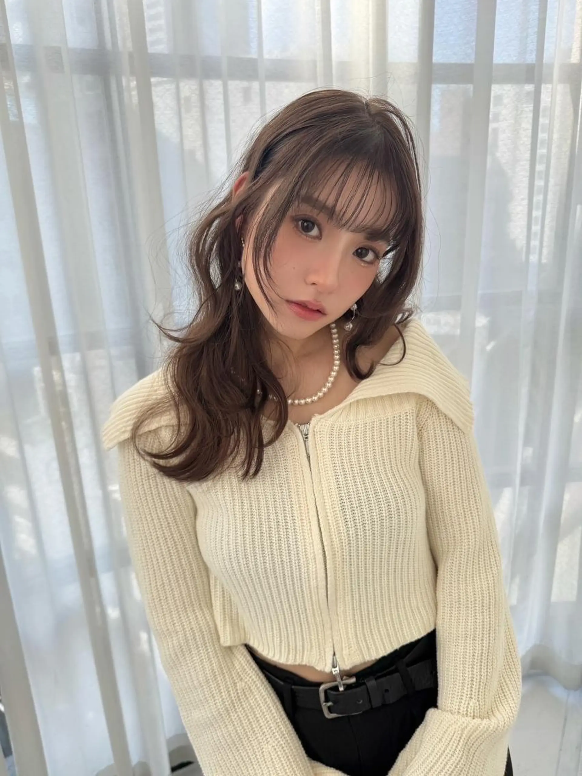 ロング カット ヘアカラー トリートメント ANGELICA LABO 梅田店のヘアスタイル