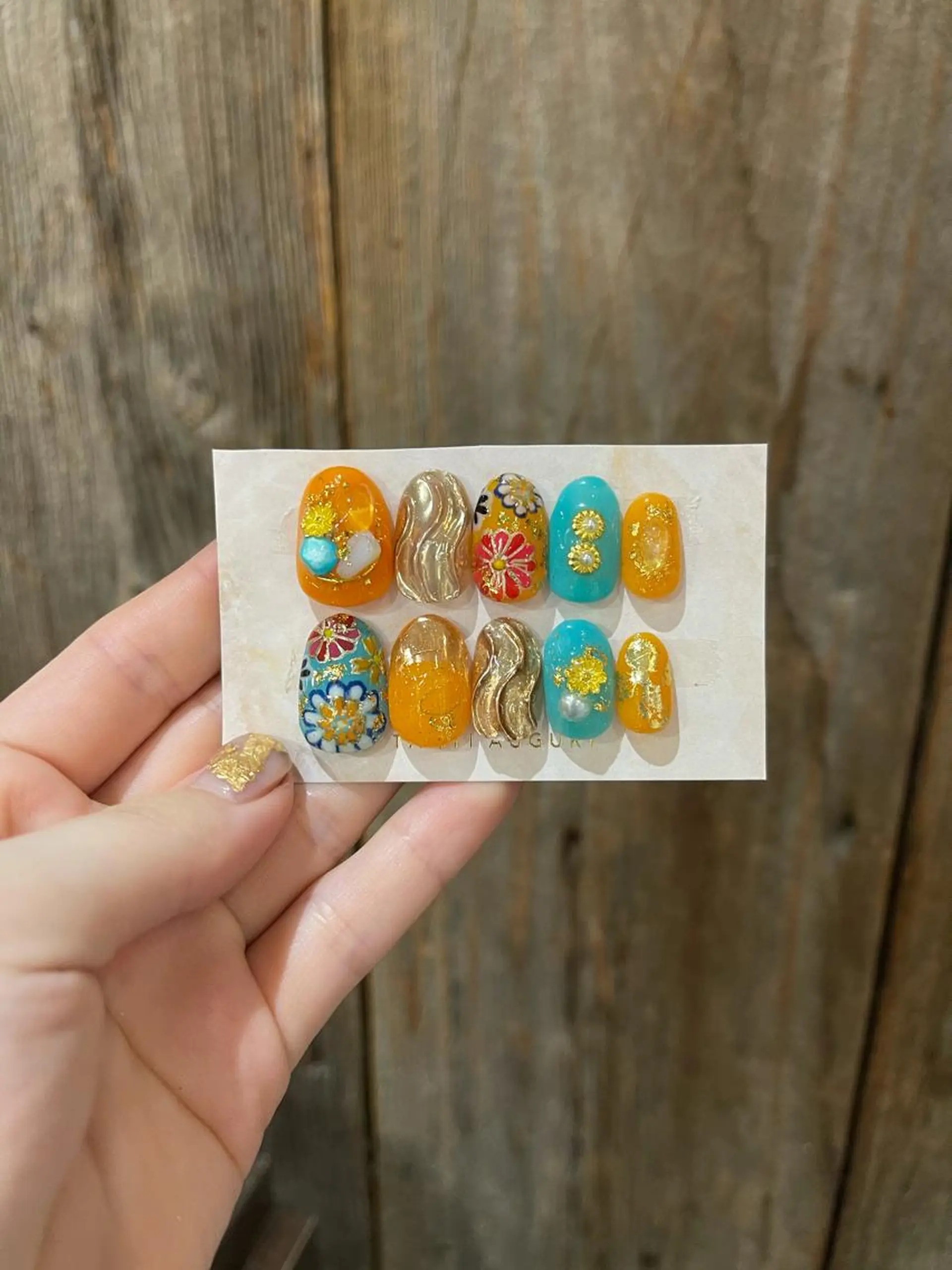 ネイル ネイルチップ ユナ🌙 nailのネイルデザイン