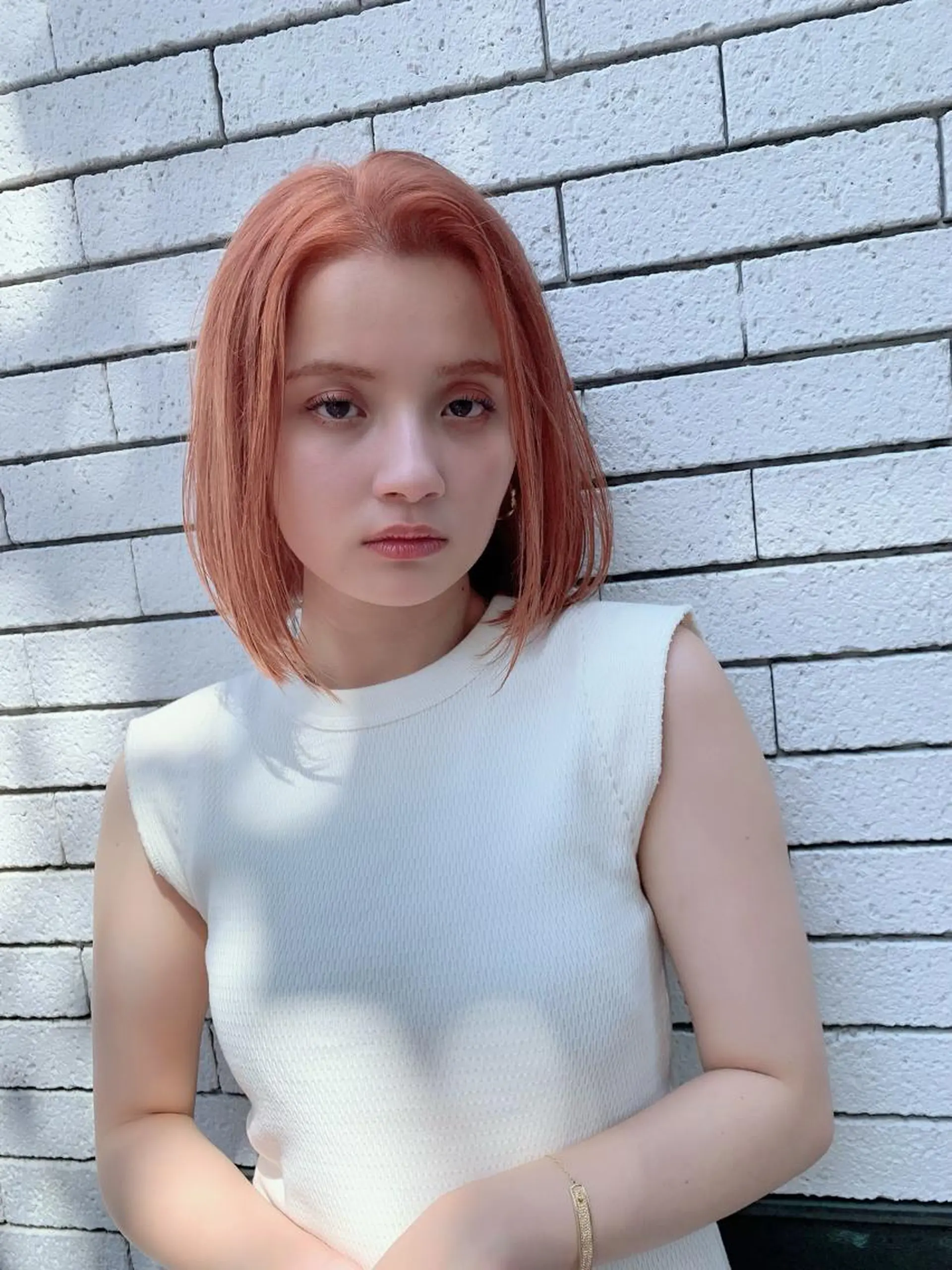 ミディアム カット ヘアカラー トリートメント ヘアセット ショート/縮毛矯正 紺野紘三のヘアスタイル