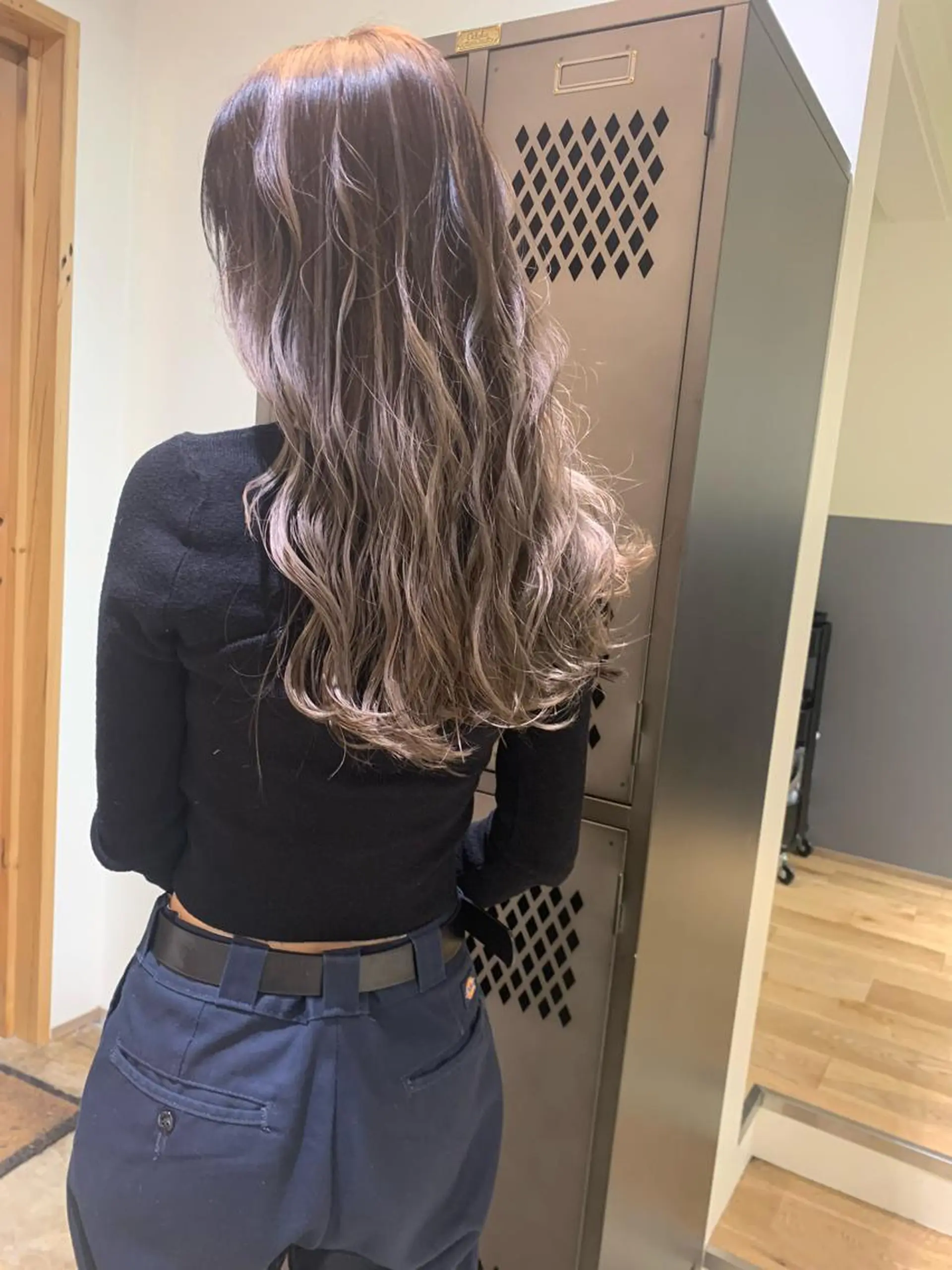 ロング カラー カット ヘアカラー トリートメント 園田 将士のヘアスタイル