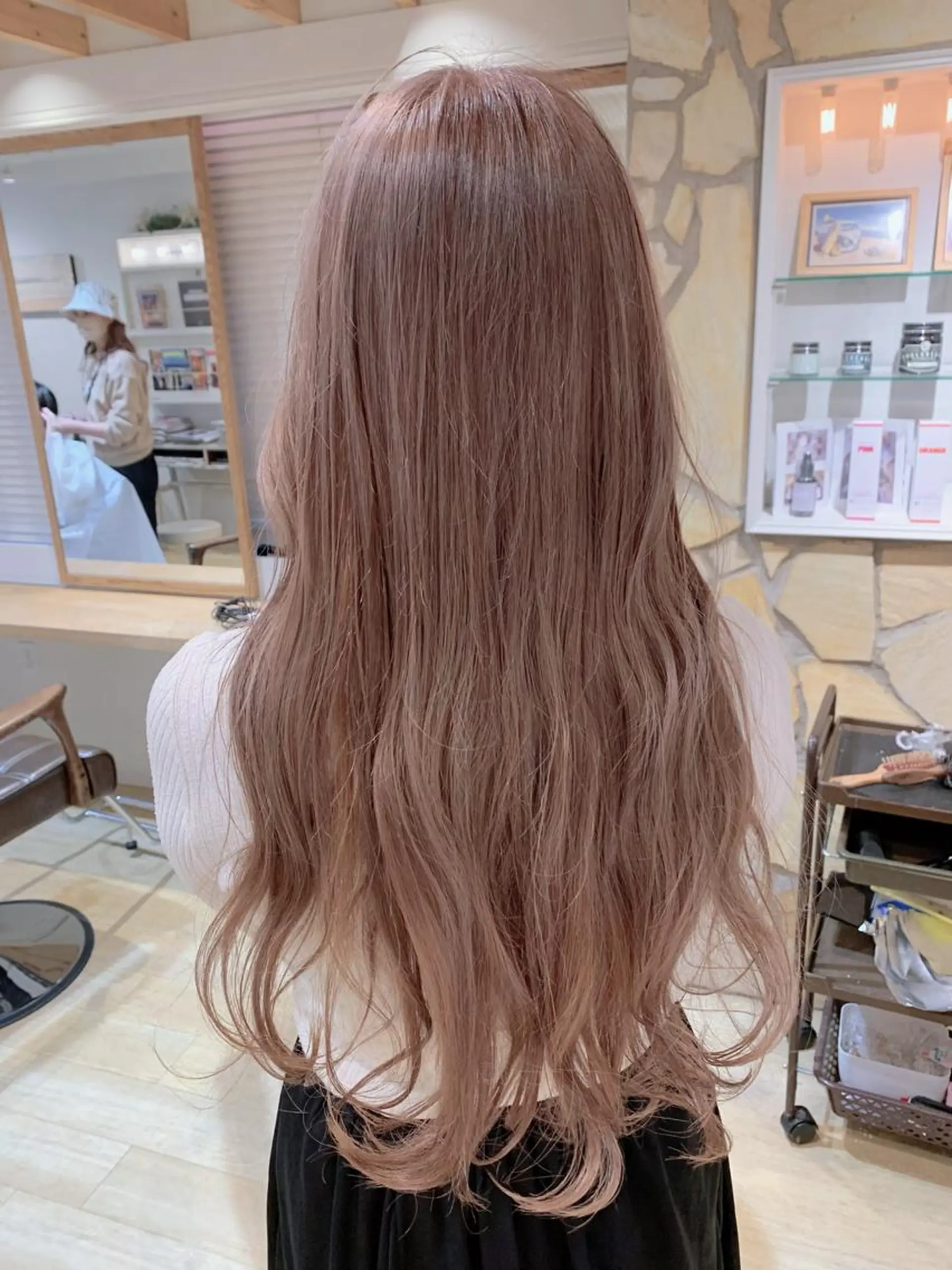 ロング ヘアカラー トリートメント 新宿 木下拓哉のヘアスタイル