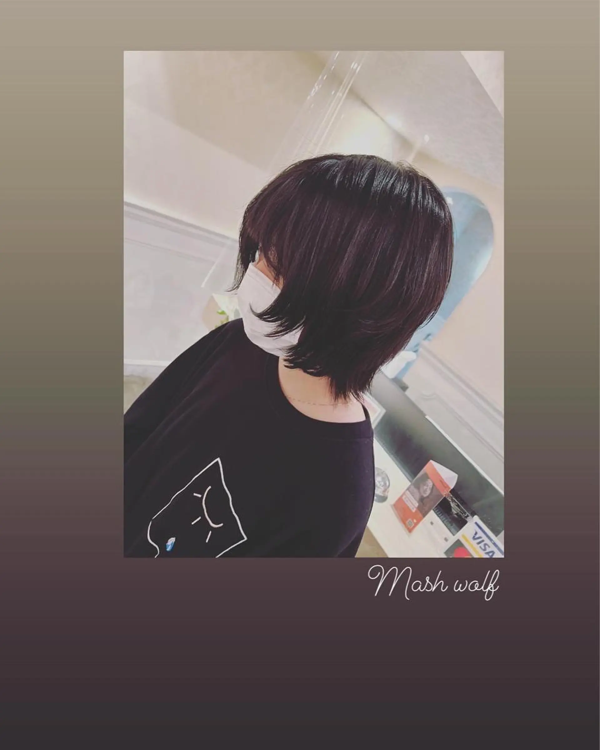 ミディアム レイヤーカット ウルフカット ウルフレイヤー カット ハイライト/インナー /ブリーチ/レイヤーのヘアスタイル