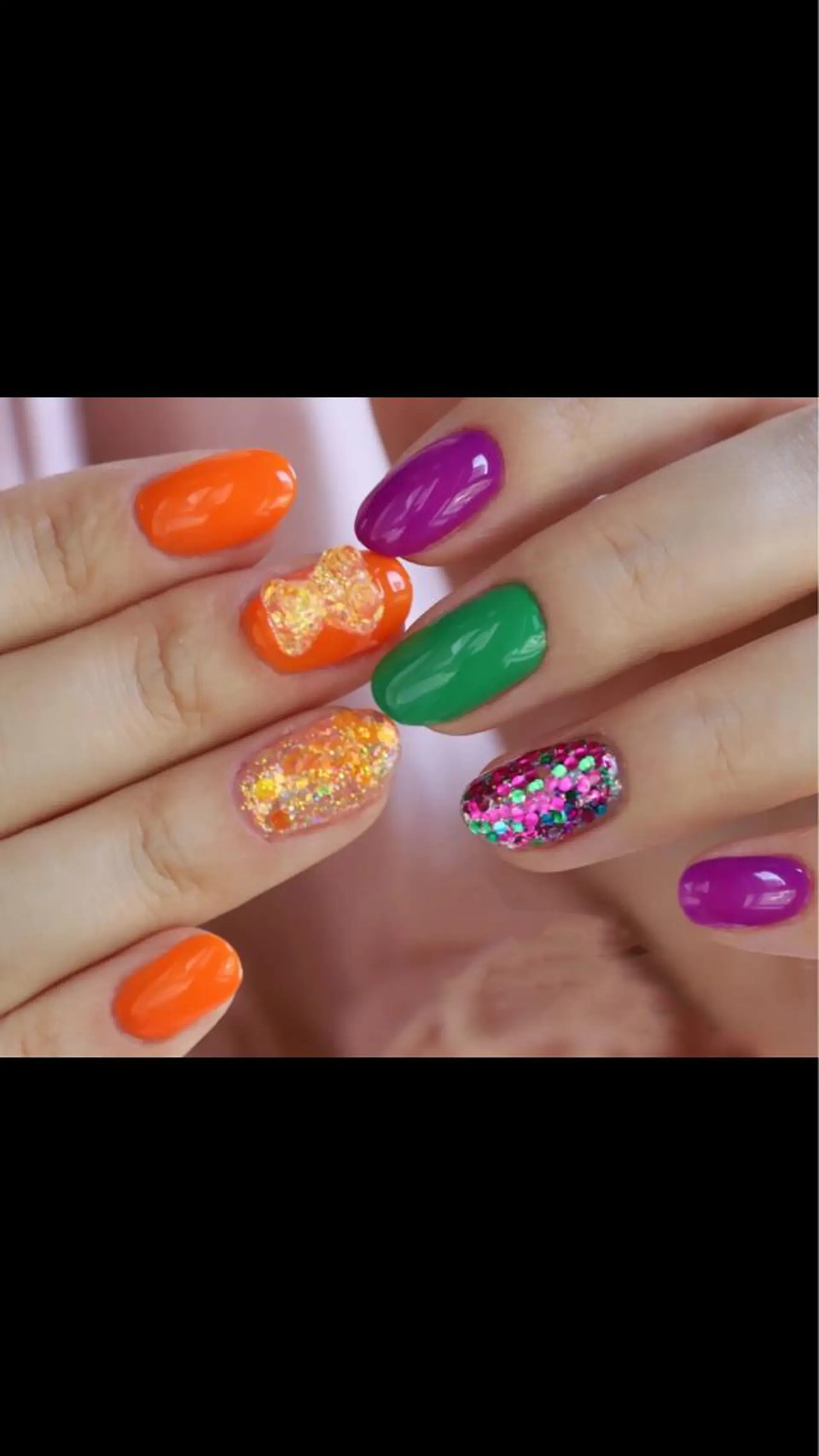 ネイル ハンドネイル MoonNail ユリ🌸のネイルデザイン