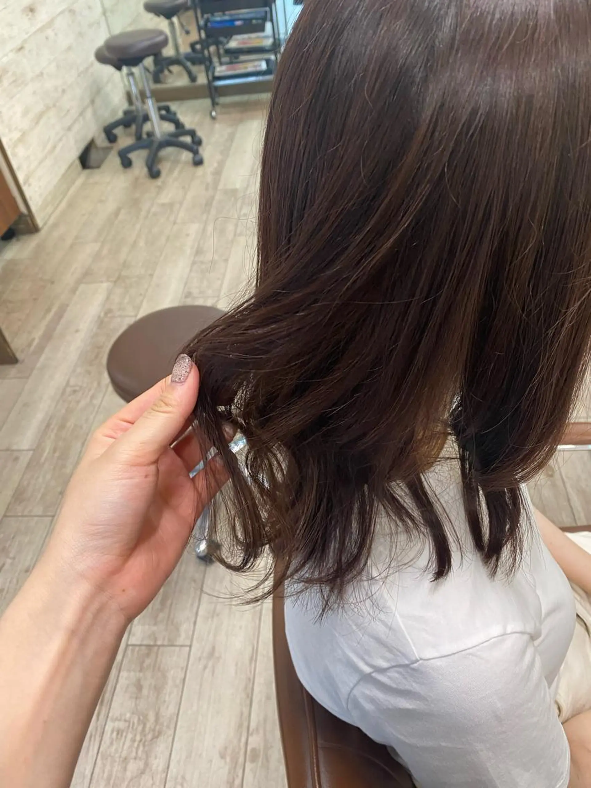 セミロング ｲﾁｶﾜ ﾐｵ/ minim hairのヘアスタイル