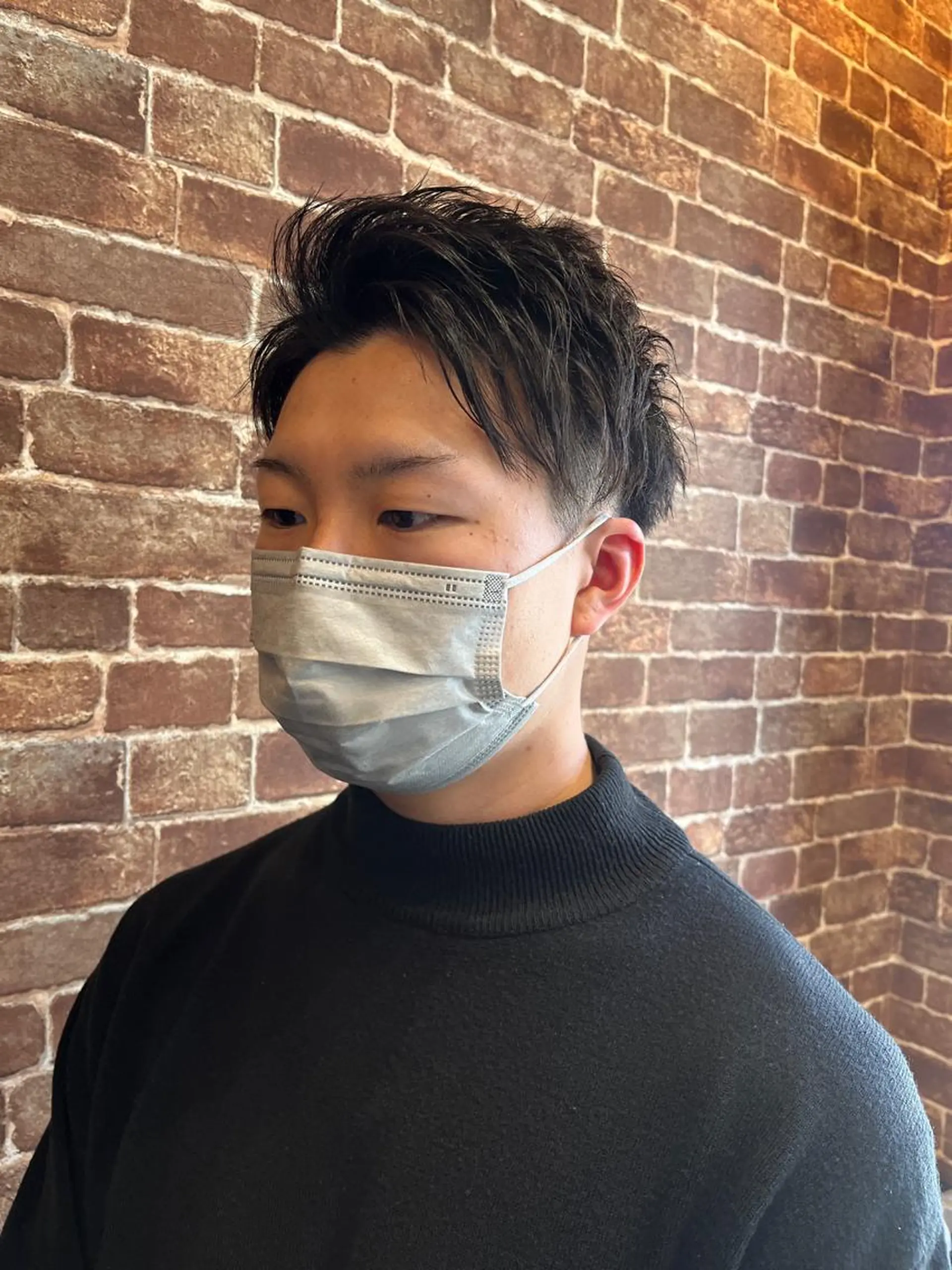 ショート カラー パーマ ヘアアレンジ メンズ キッズ ネイル マツエク・マツパ アイブロウ メンズブリーチ メンズハイライト メンズインナーカラー メンズ韓国風 ブリーチ 久木原 ゆりのヘアスタイル