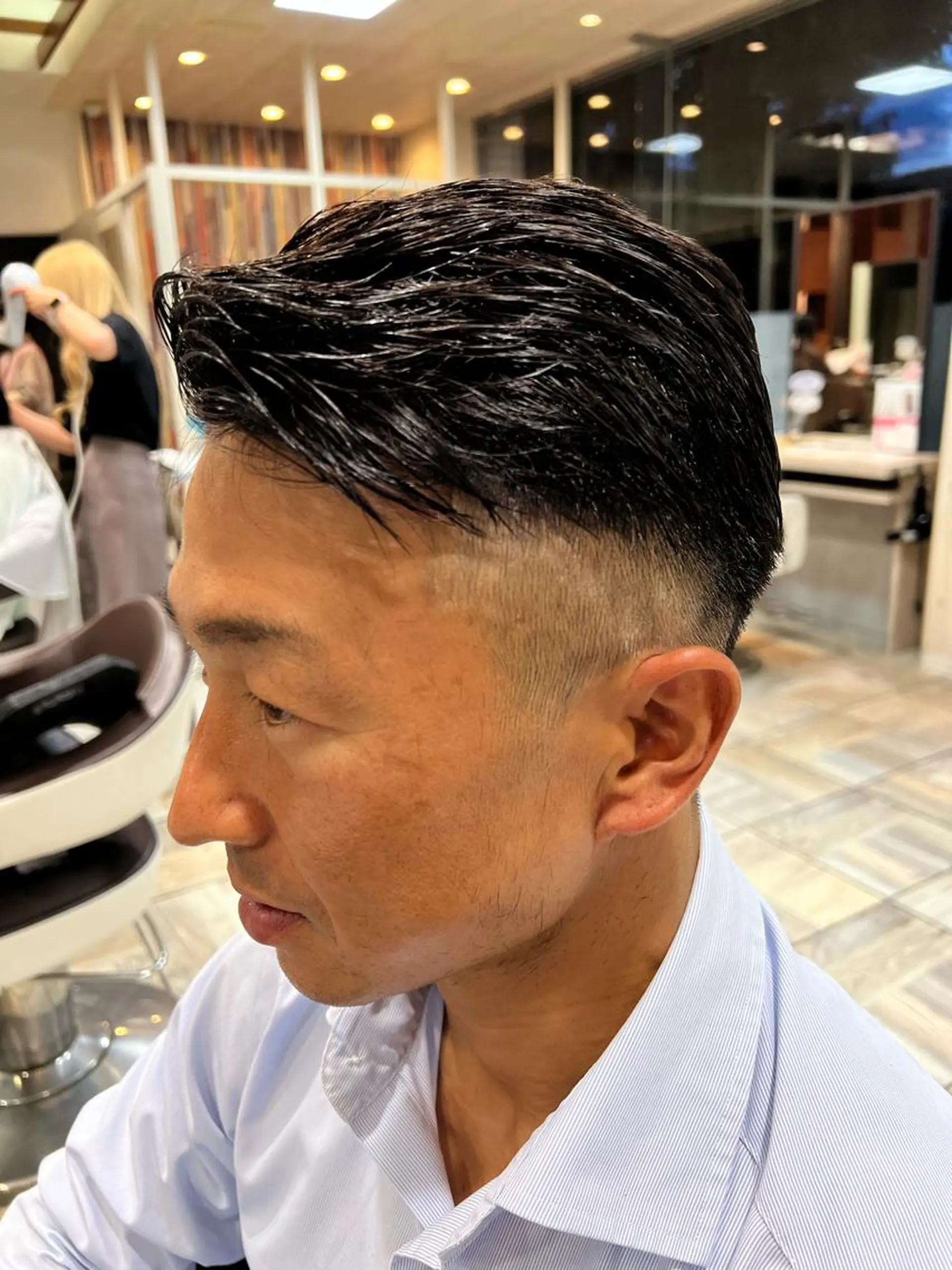 ショート カット ヘッドスパ EARTH岩楯 優貴のヘアスタイル