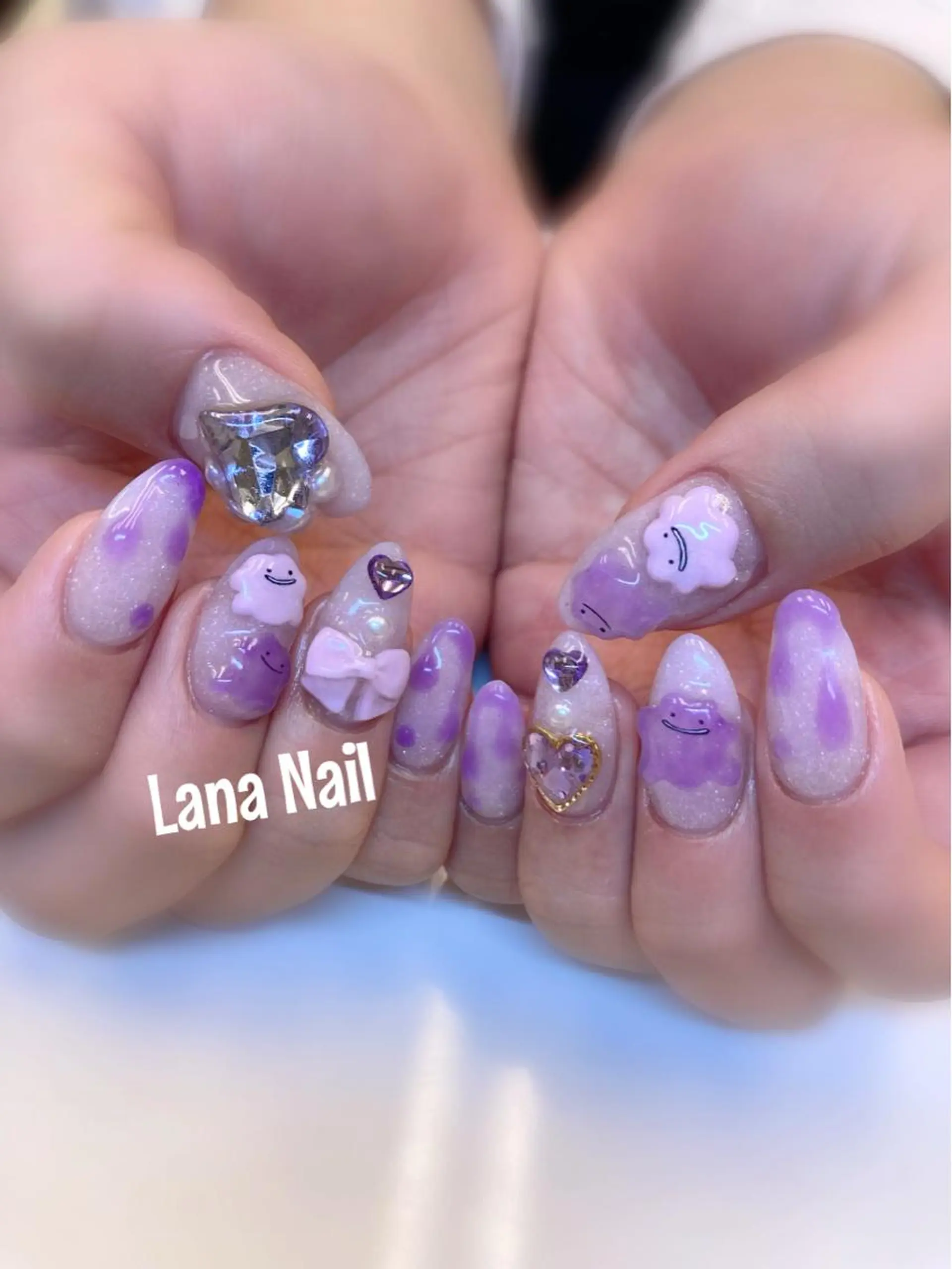 ネイル スカルプネイル Lana Nailのネイルデザイン