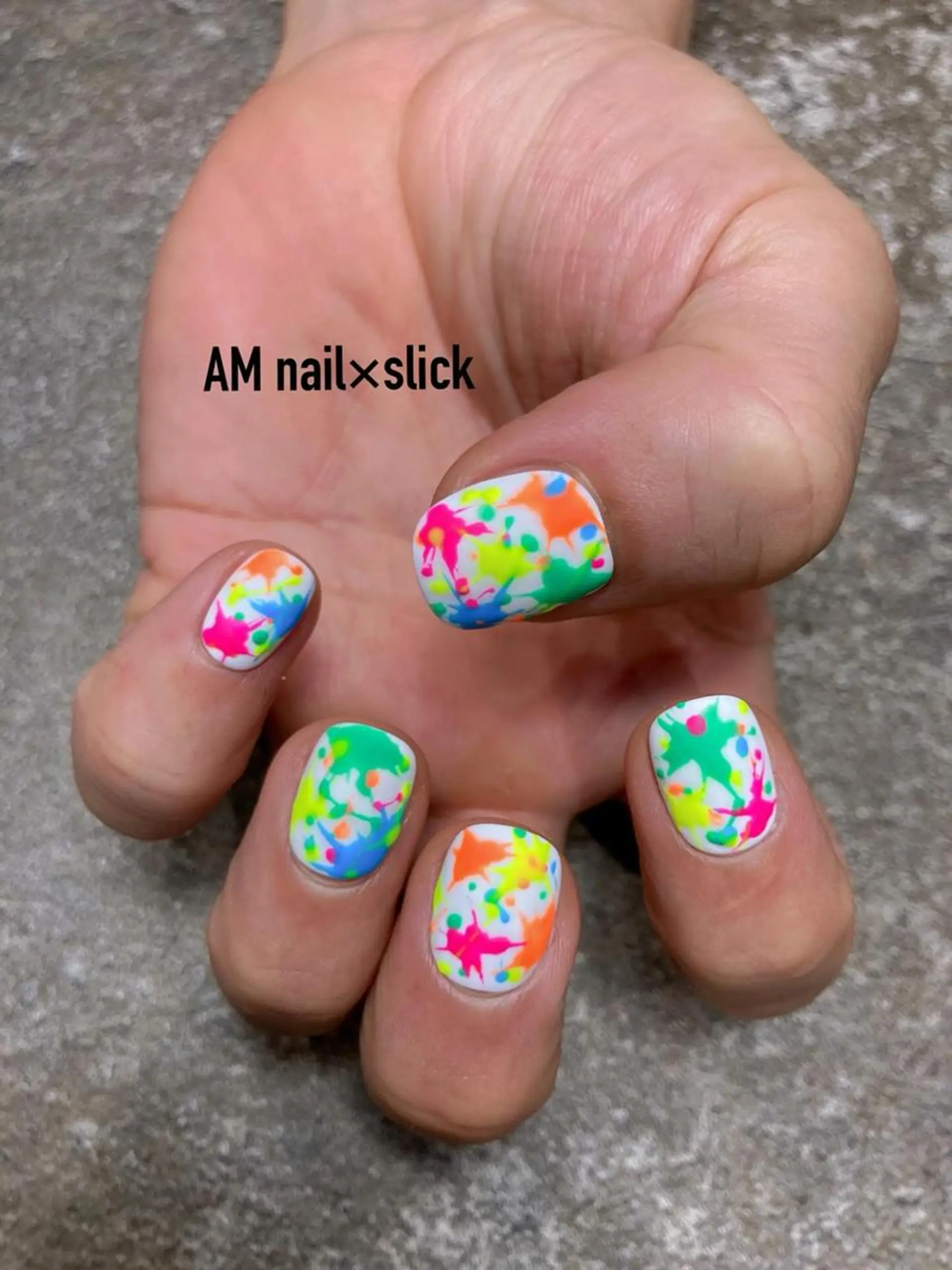 ネイル アートネイル 持ち込み ハンドネイル Am:nail 柏 SUE（スゥ）のネイルデザイン