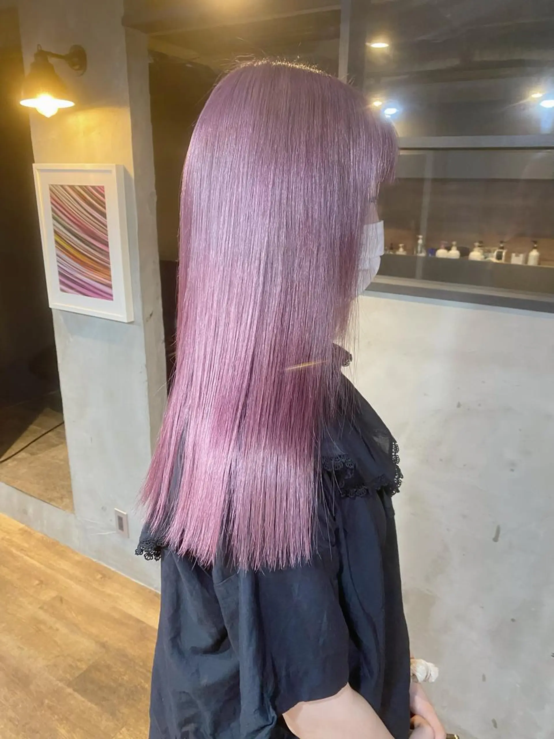 ロング カラー ヘアカラー トリートメント yori SAPPORO所属・yoriダブルカラー 代表すがわらのヘアスタイル