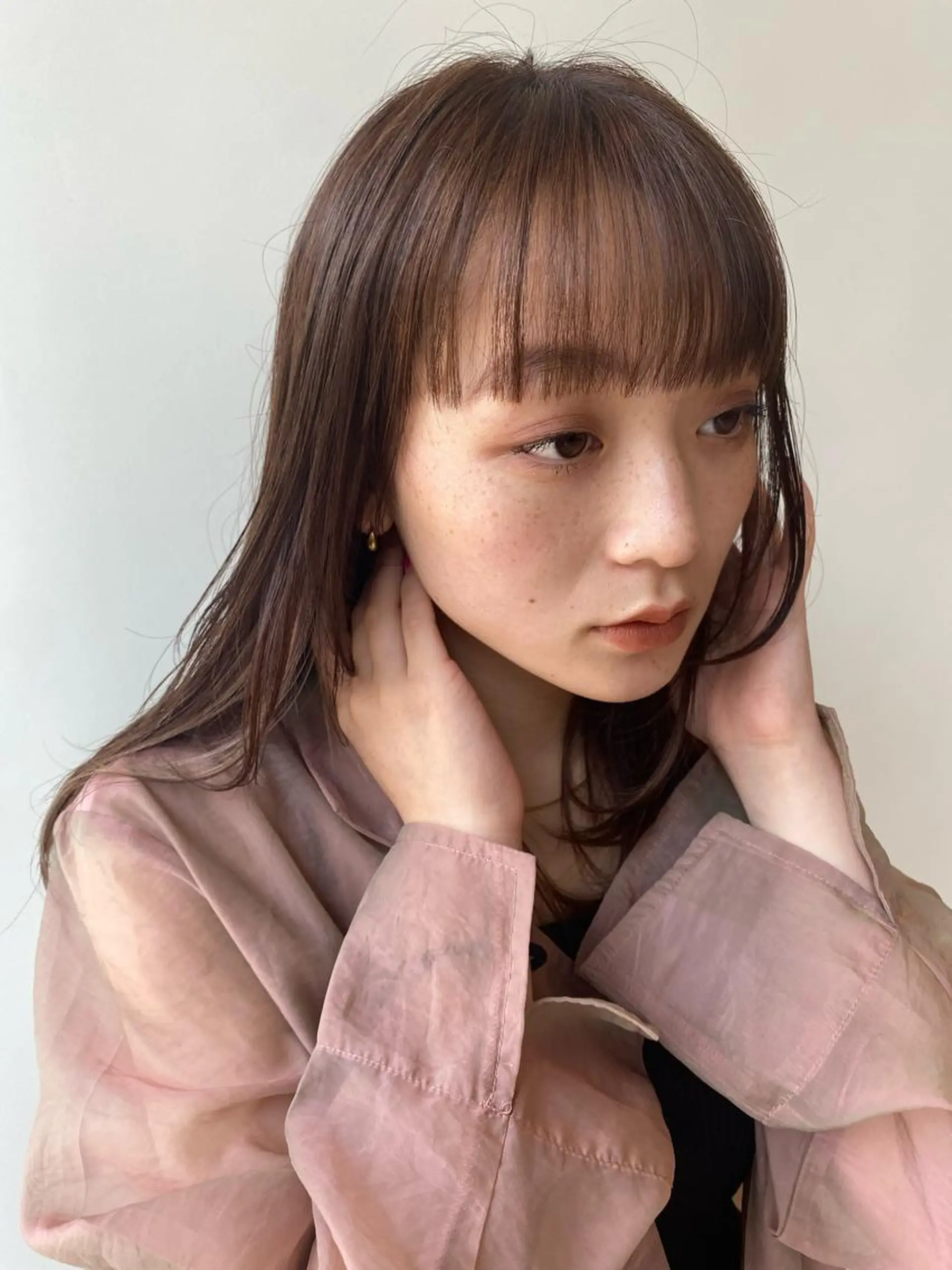 ロング カラー カット ヘアカラー トリートメント shiori/暖色/ レイヤー/似合わせのヘアスタイル