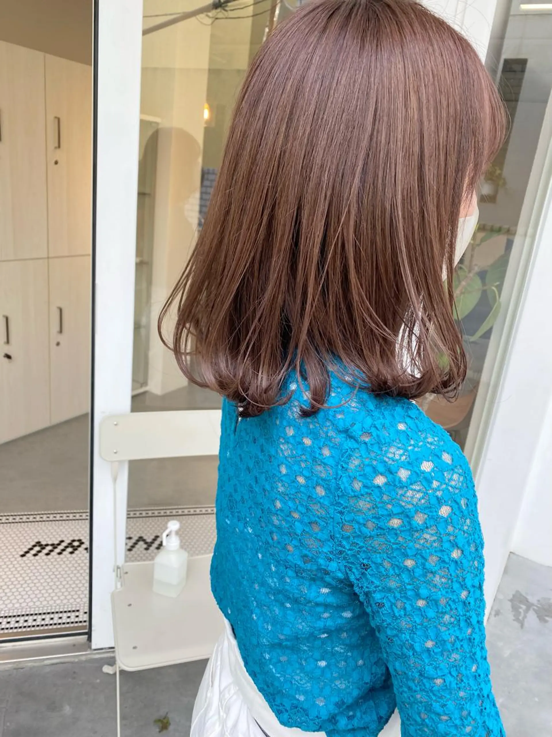 ミディアム カラー アッシュ アッシュブラウン ブラウンカラー カット ヘアカラー トリートメント ハイトーン×似合わせ 🌱中川慎之介のヘアスタイル