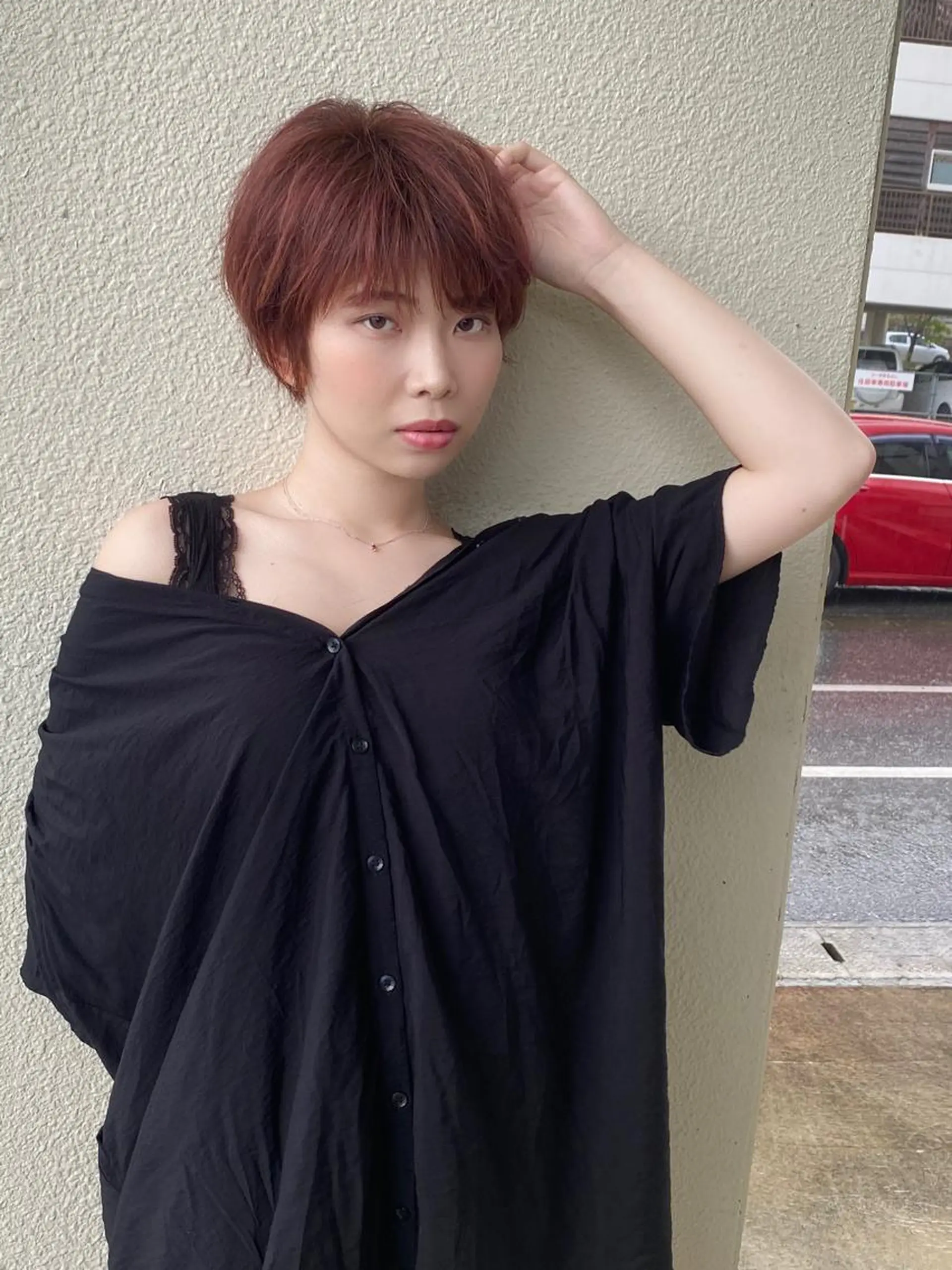 ショート カラー ショートヘア カット ヘアカラー grand juteのヘアスタイル