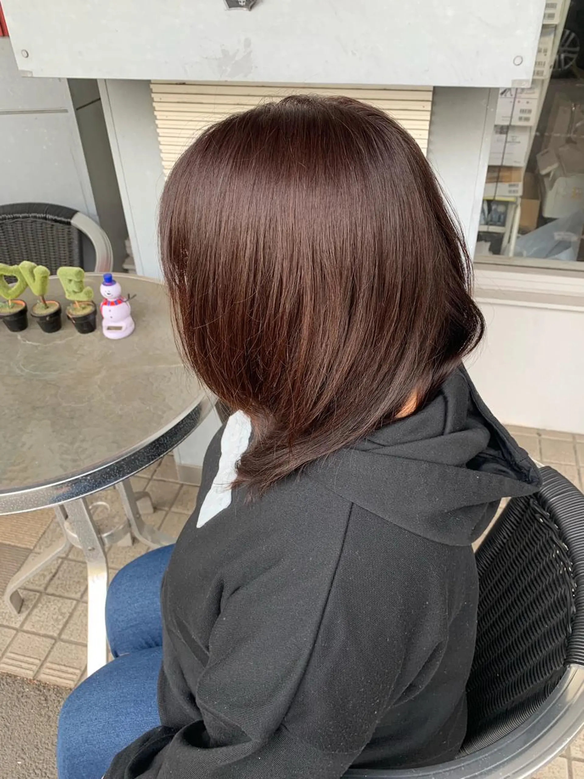 ミディアム 中本 愛理のヘアスタイル