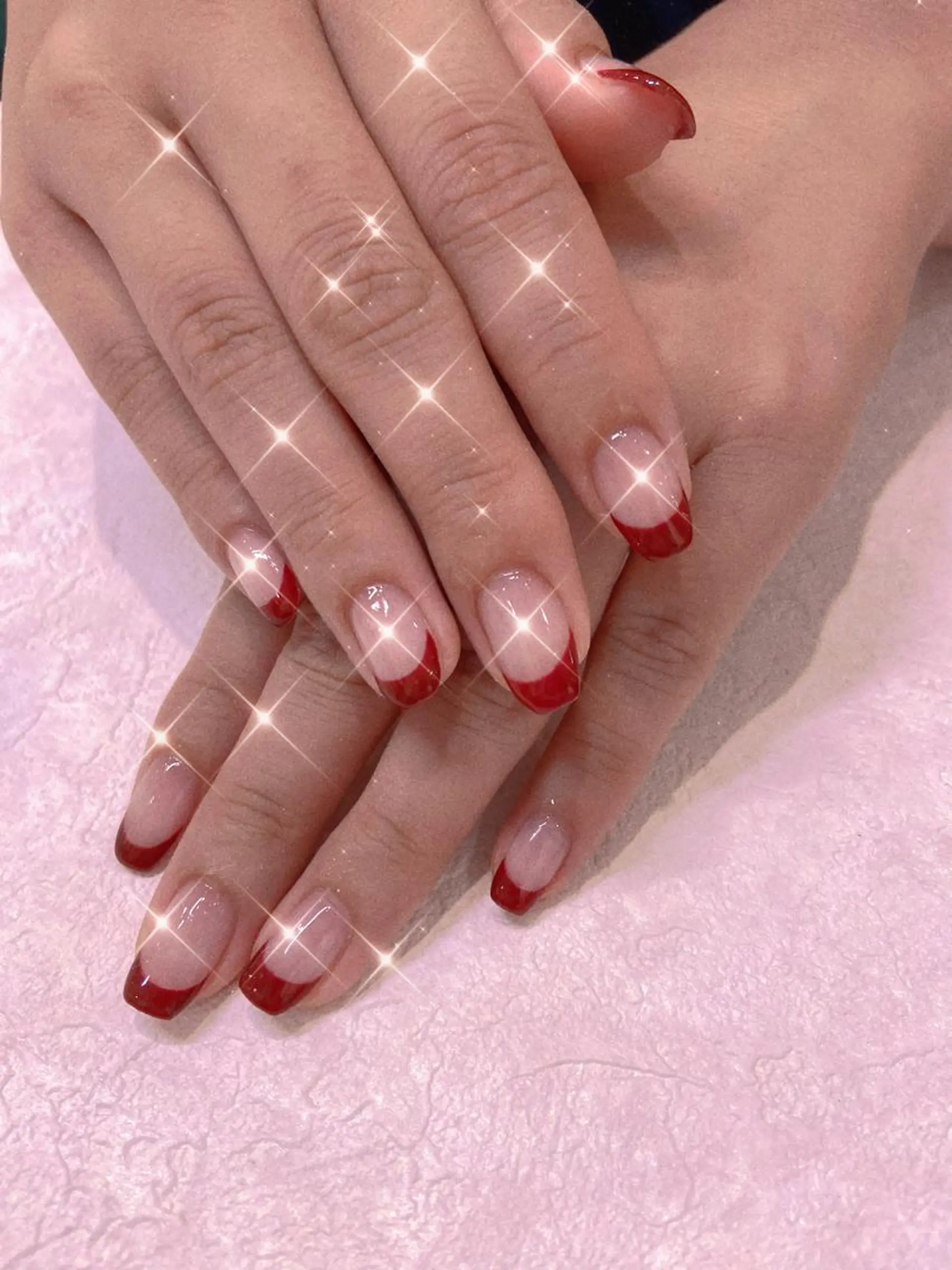 ネイル アートネイル フラッシュネイル フラワーネイル フットネイル フレンチネイル Moci Nail Salonのネイルデザイン