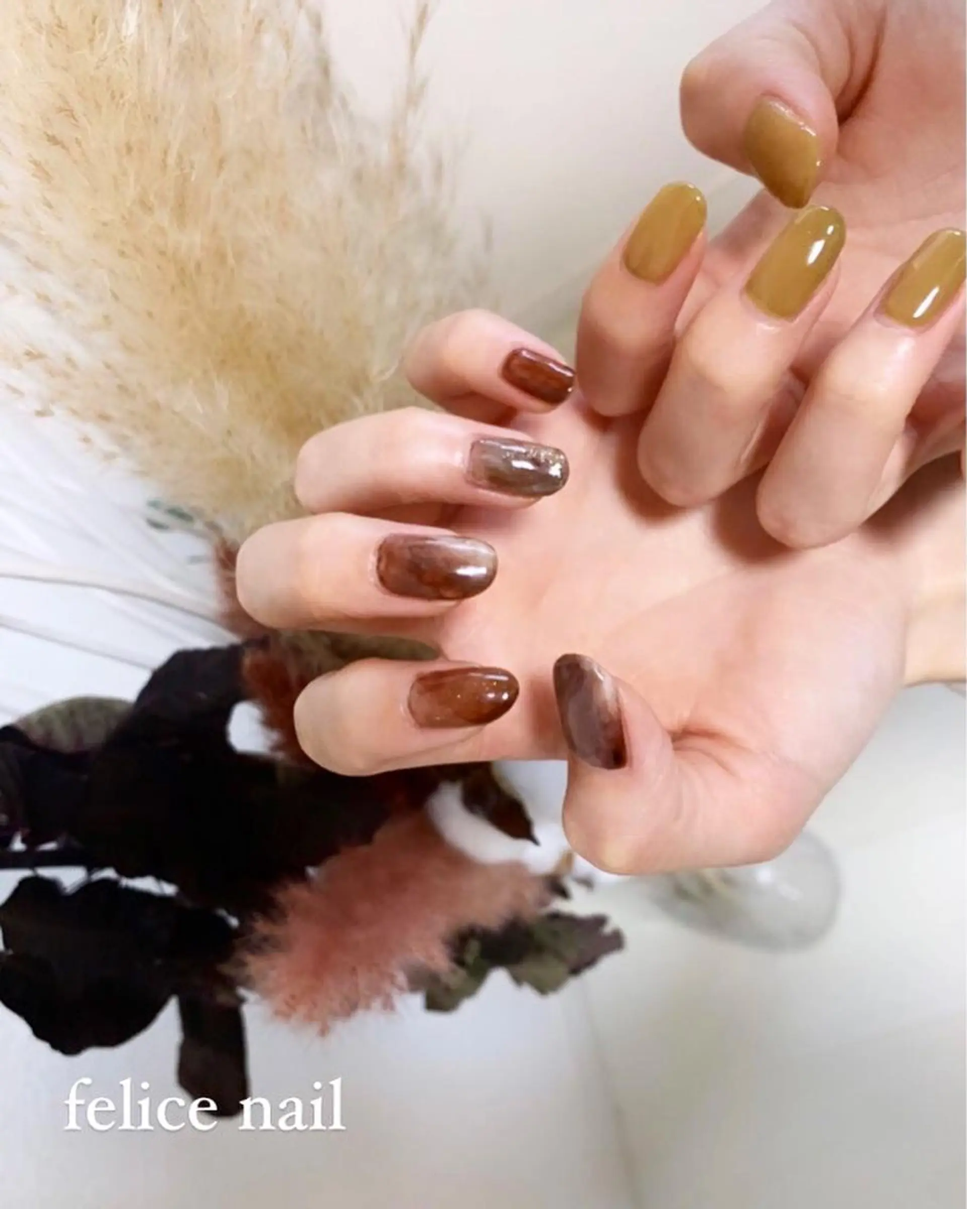 ネイル ニュアンスネイル felice nailのネイルデザイン