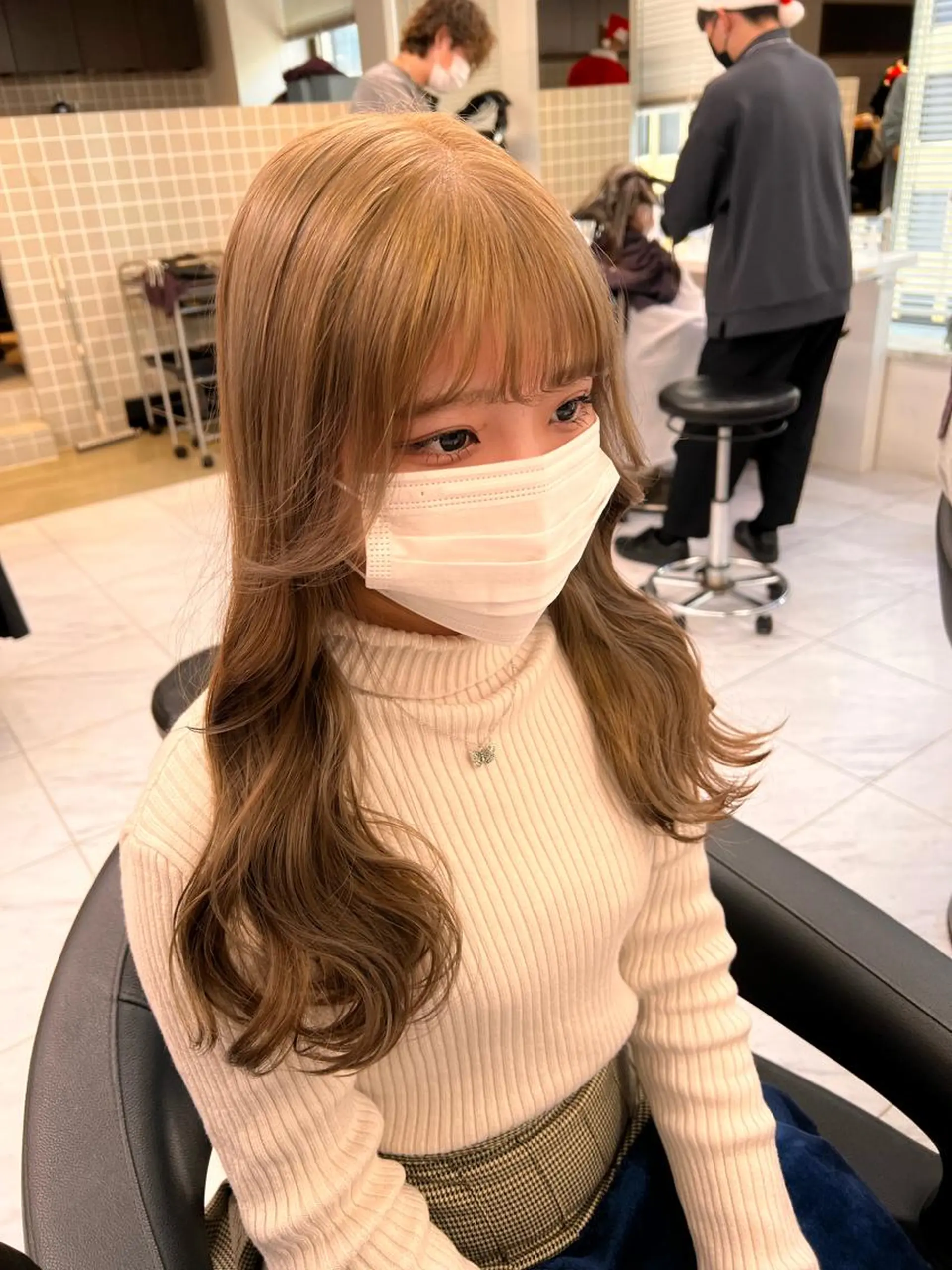 ロング 💖札幌カラー 指名No.1💖玲奈のヘアスタイル