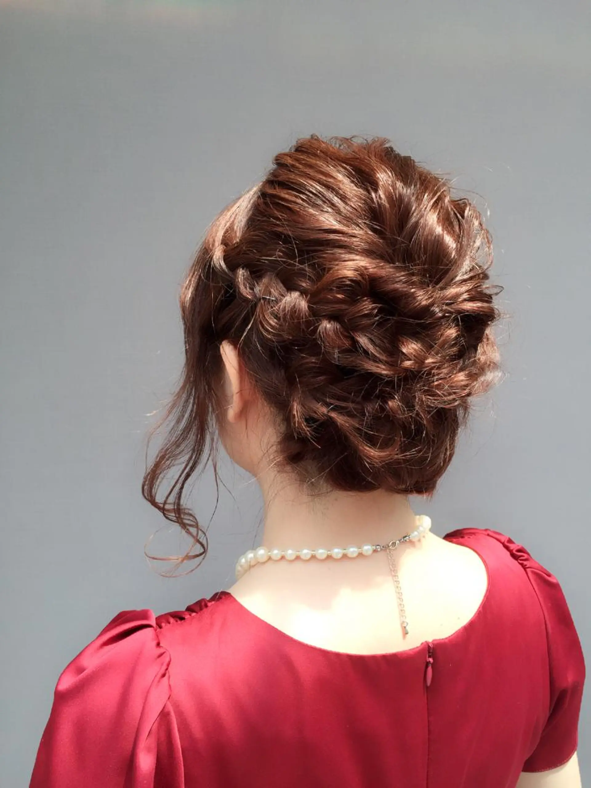 ヘアアレンジ 韓国ヘア✨グレージュ カラーasamiのヘアスタイル