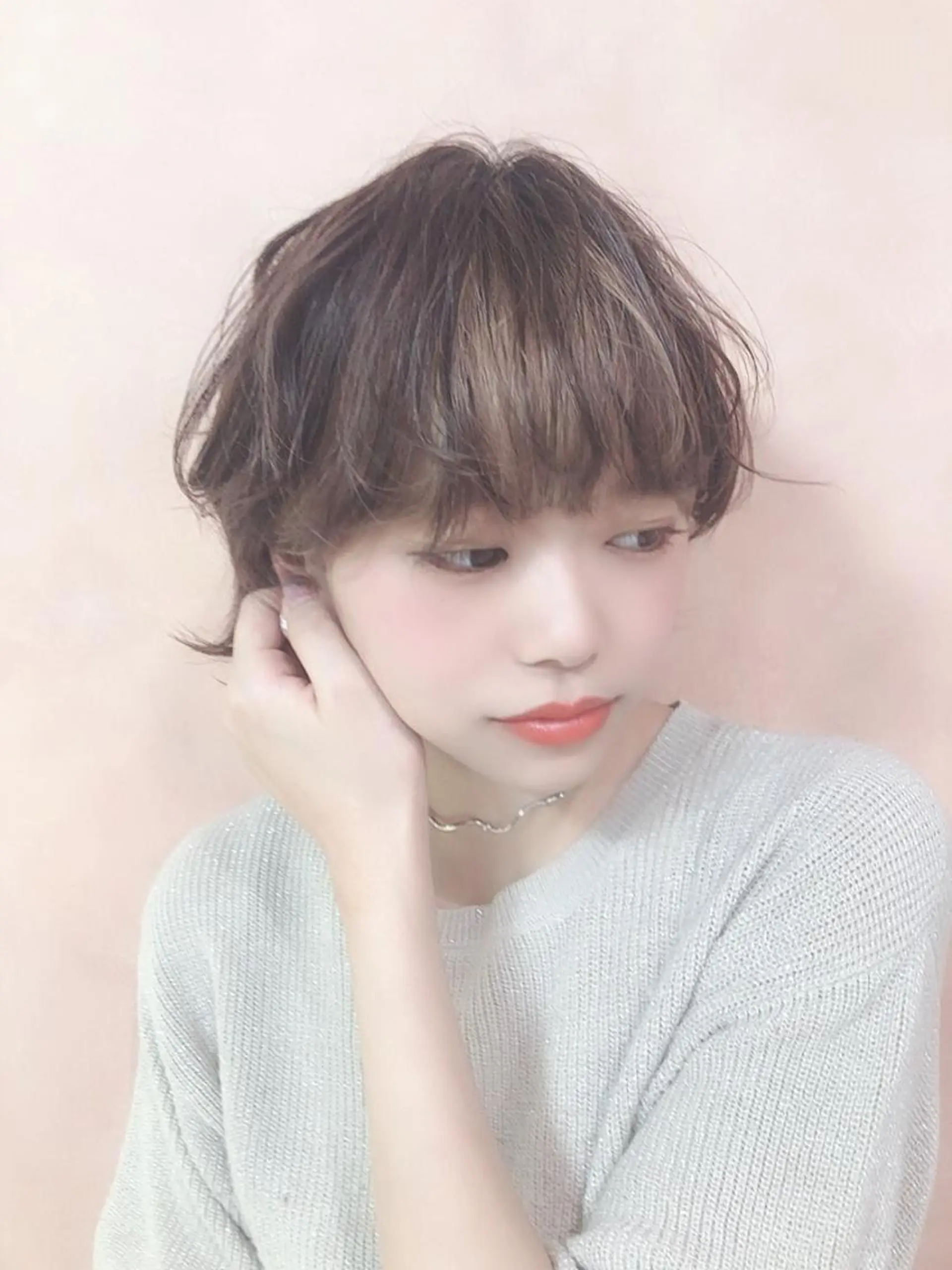 ショート カラー カット ヘアカラー トリートメント 韓国ヘア🇰🇷 RYOTAのヘアスタイル