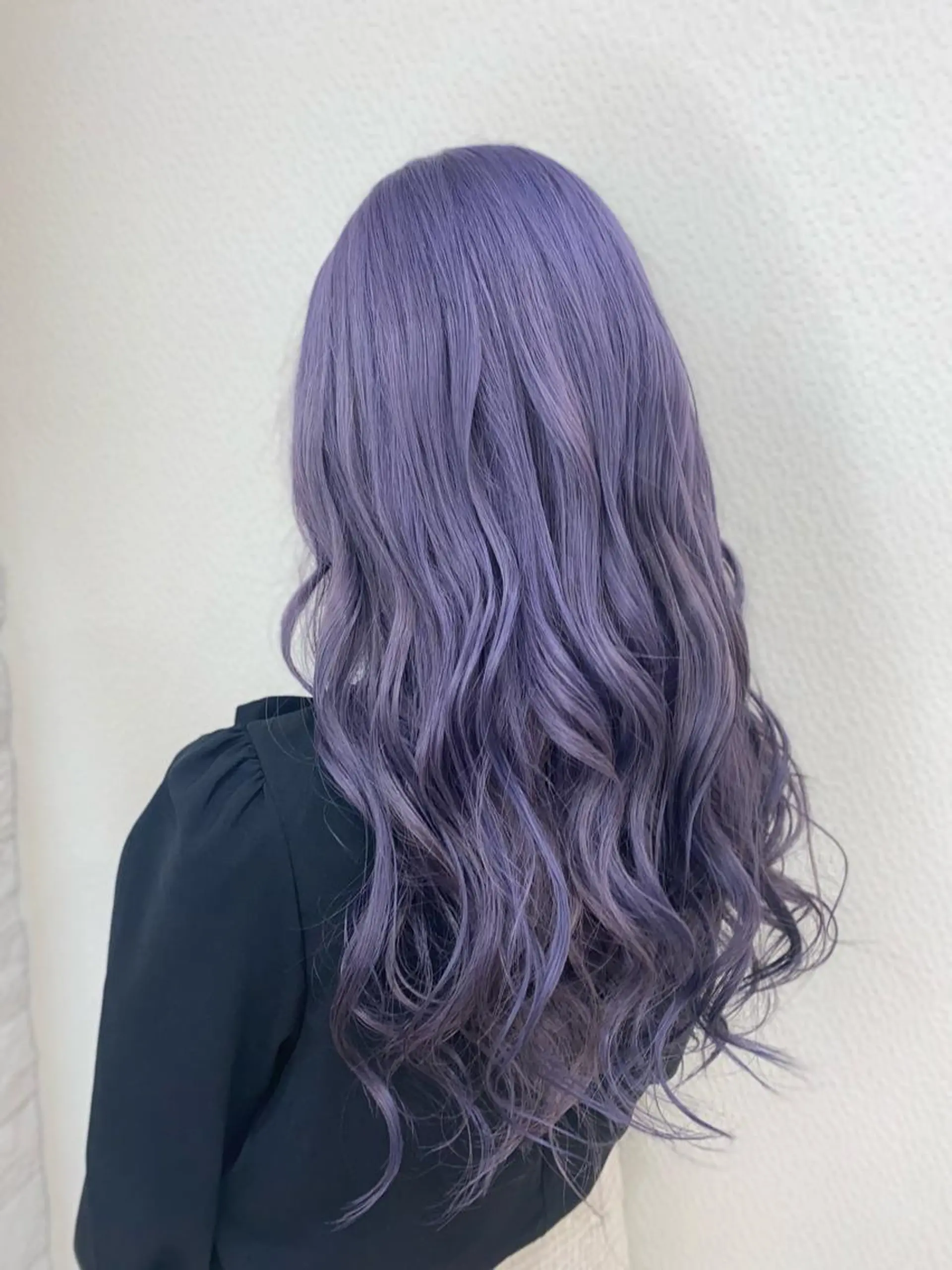 ロング ヘアカラー ゆぴ☾‪/推しカラー /ハイトーンのヘアスタイル