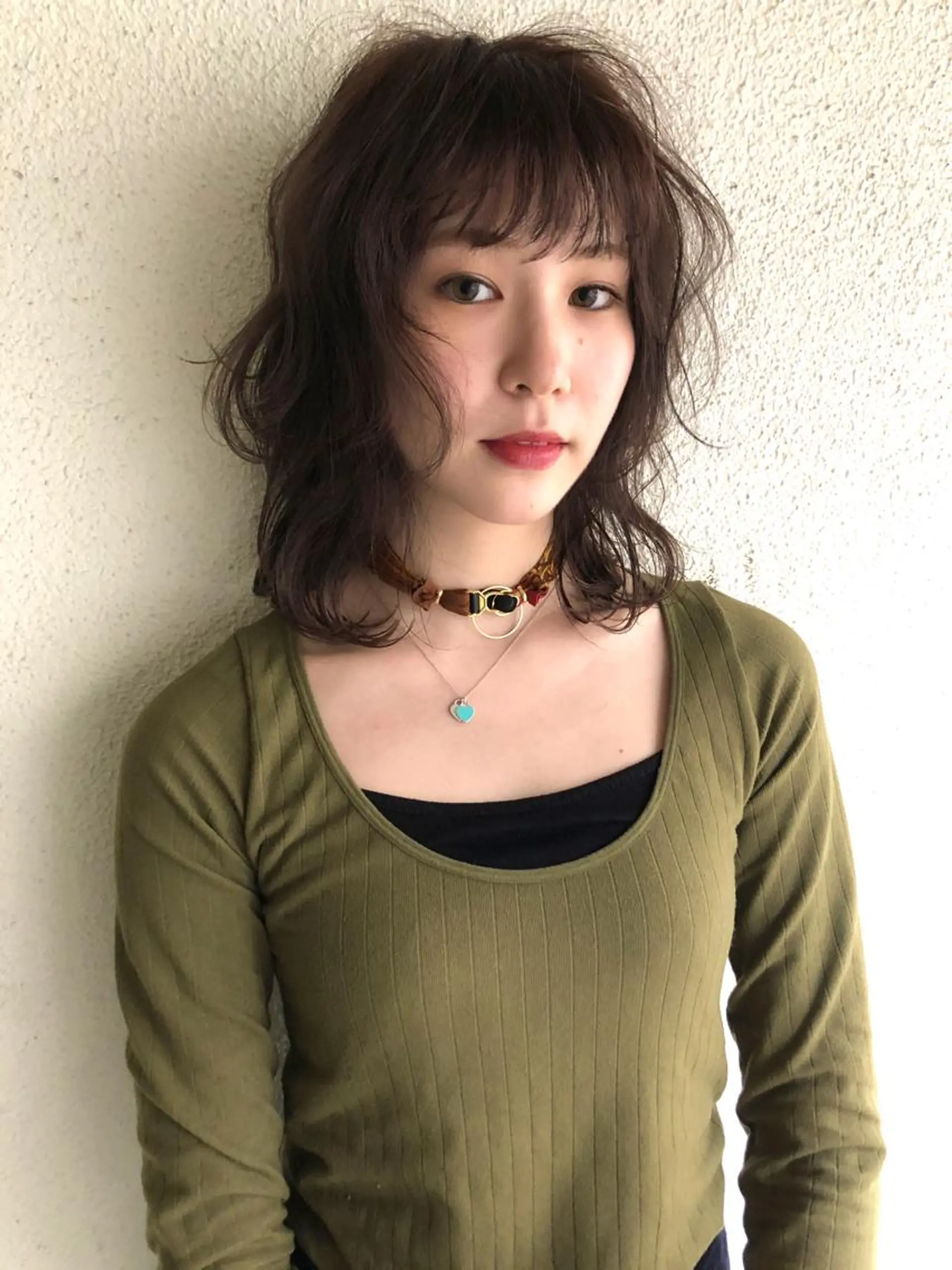 ロング カラー ラベンダーカラー レイヤーカット Pia ツボイ ケイタのヘアスタイル