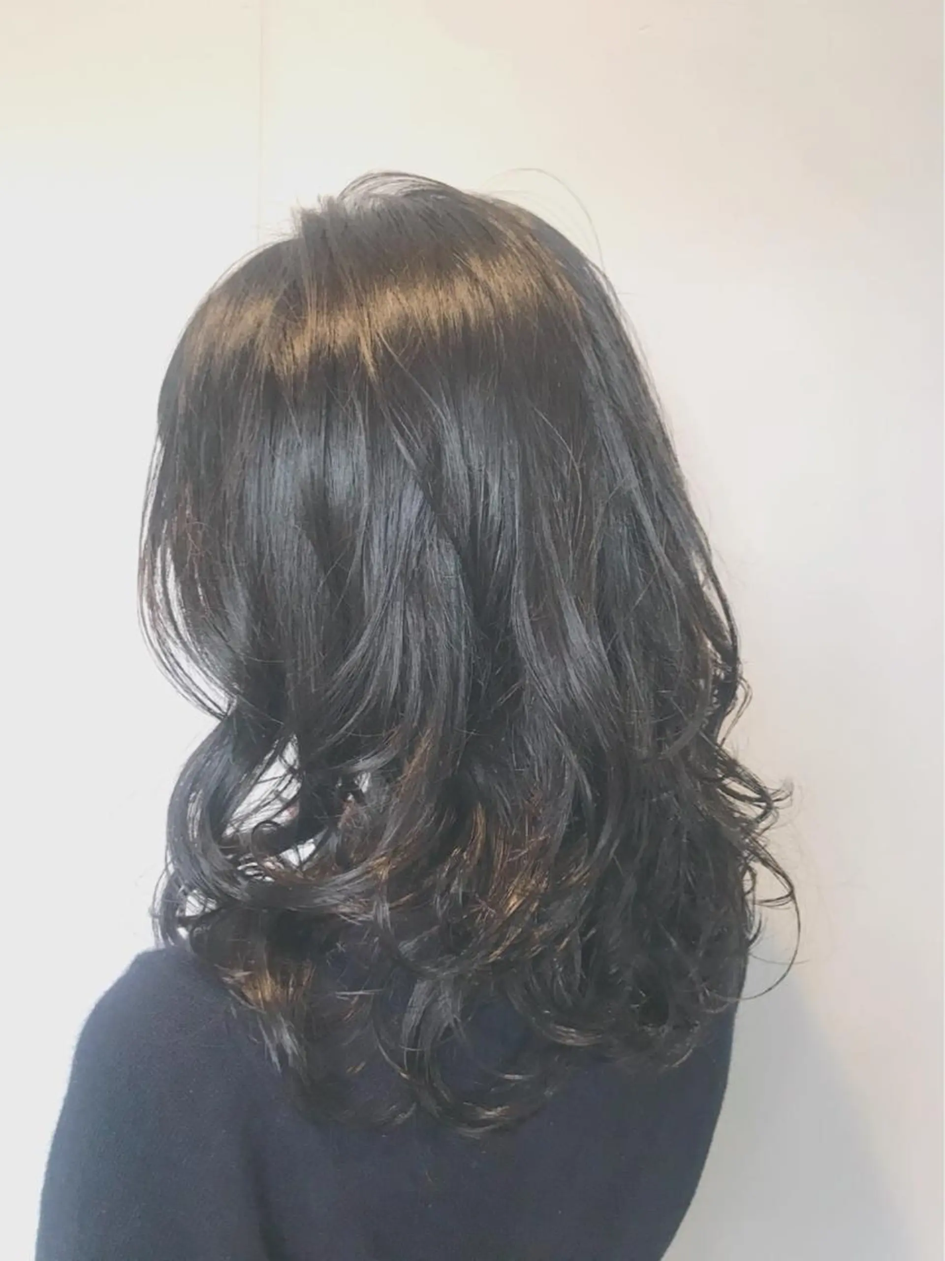 ミディアム パーマ ヘアアレンジ ミディアムパーマ topstylist 芳賀みなみのヘアスタイル