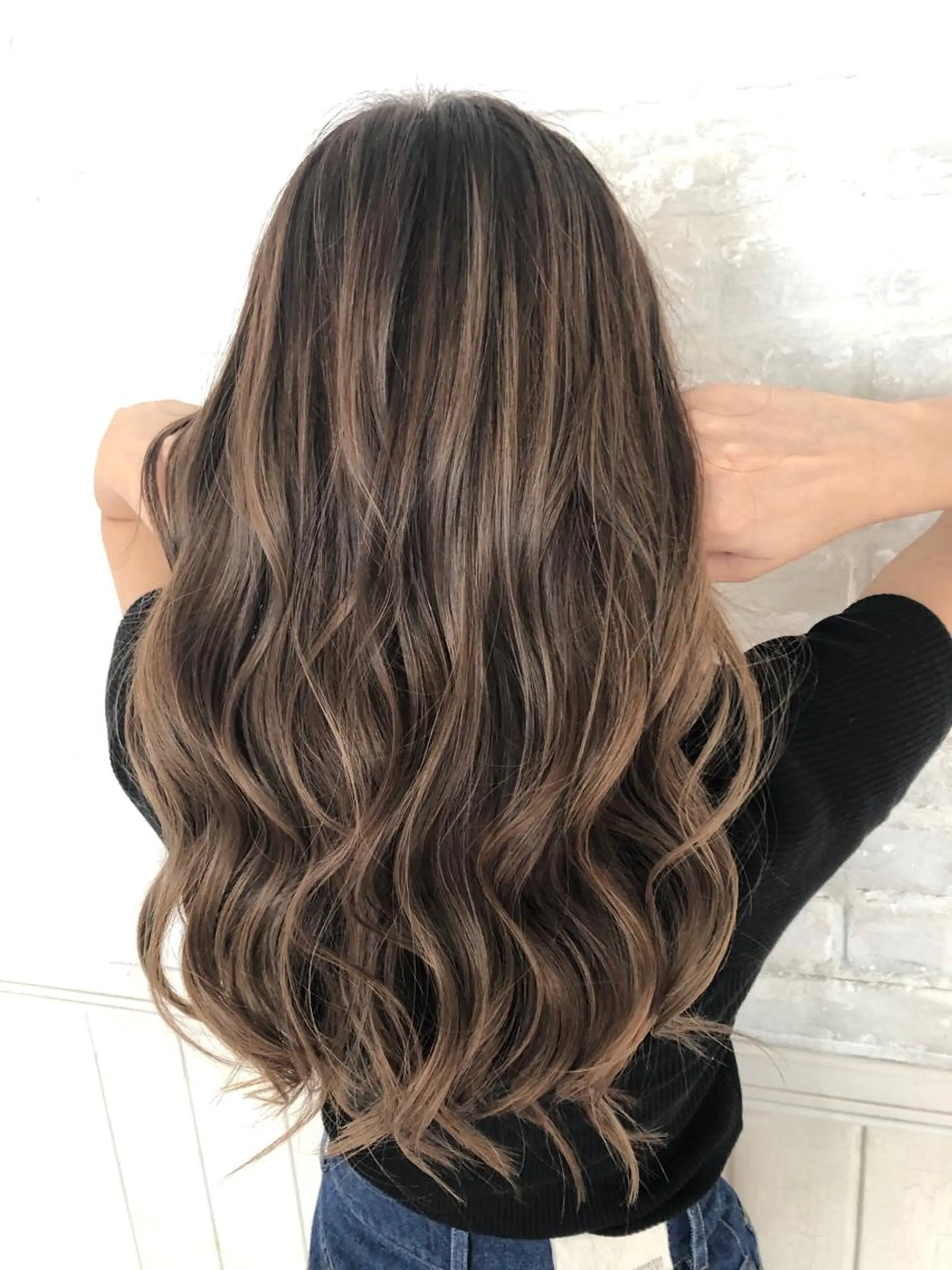 セミロング 白井 秀太郎のヘアスタイル