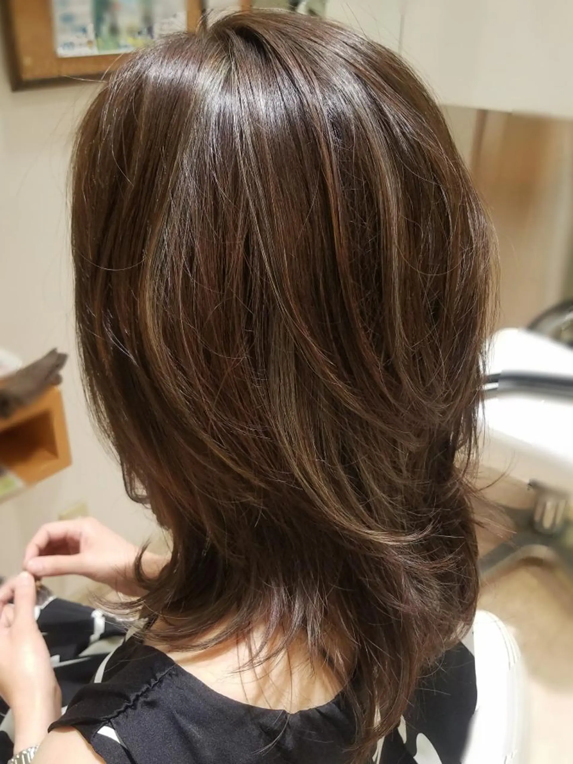 ミディアム カラー ハイライトカラー ハイライト 徳永 健のその他イメージ