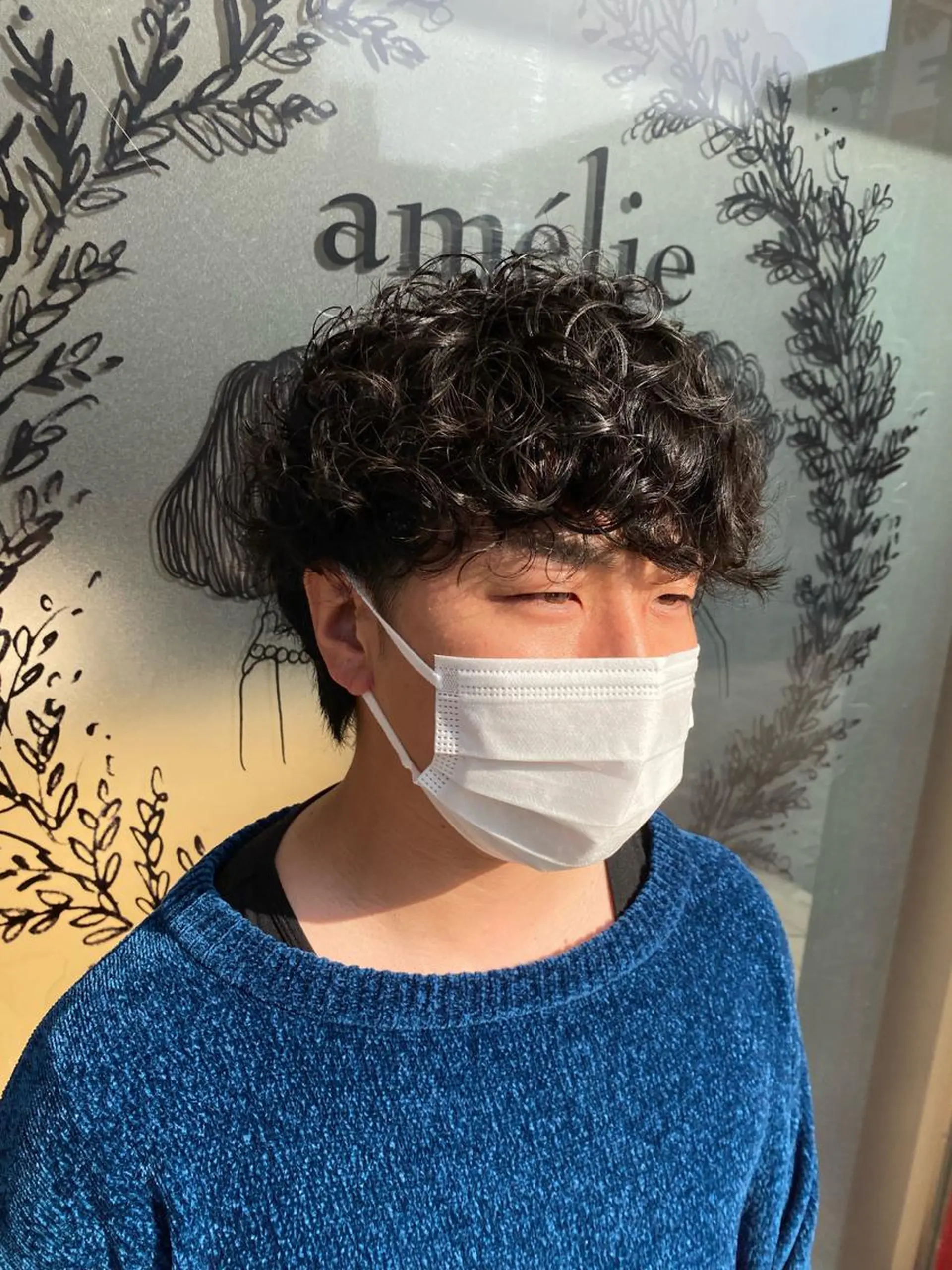 パーマ メンズ カット パーマ トリートメント さこだ　しょうた 【副店長】のヘアスタイル