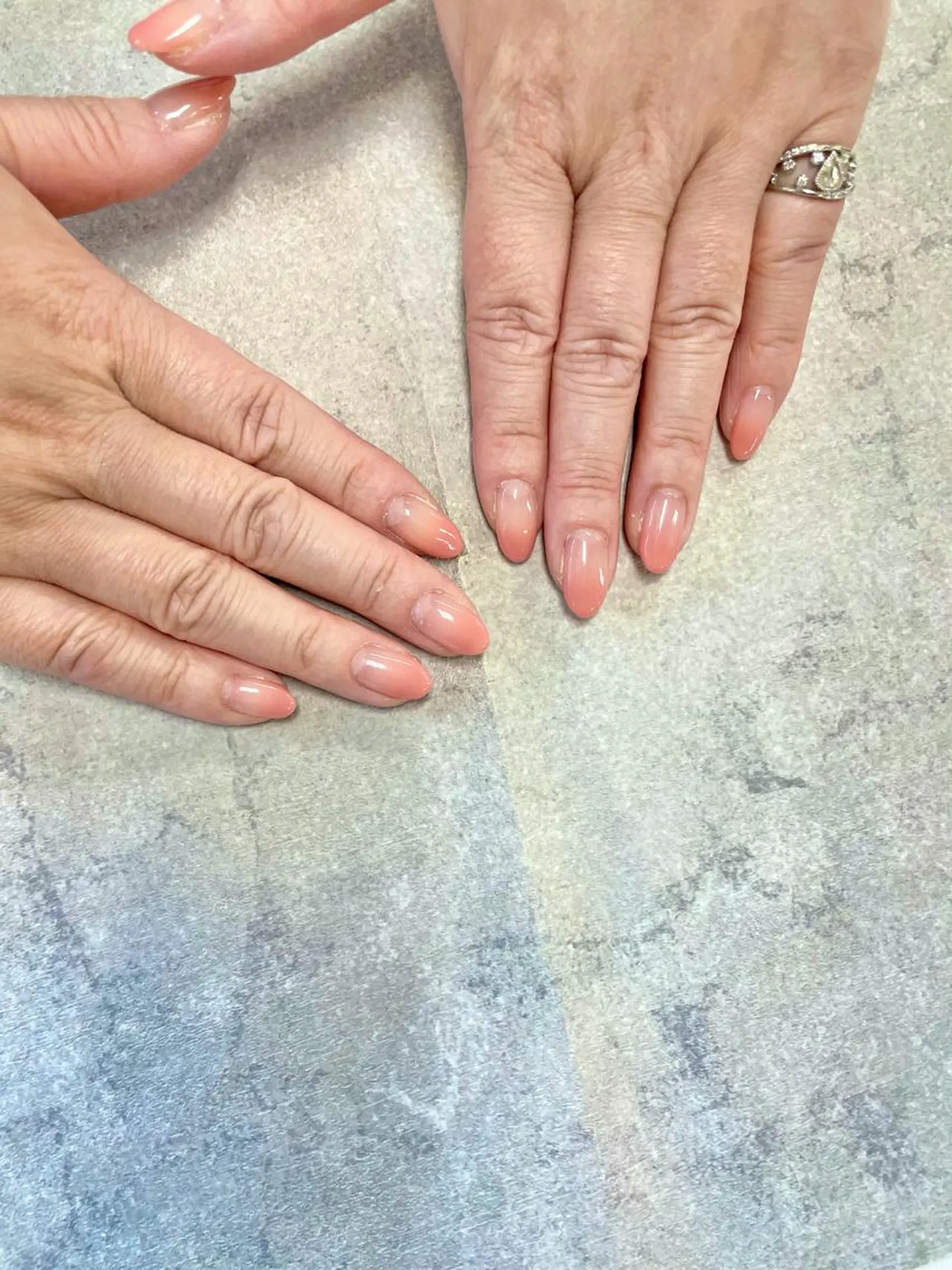 ネイル グラデーション ピンク ハンドネイル FASTNAIL PLUS 新宿店のネイルデザイン