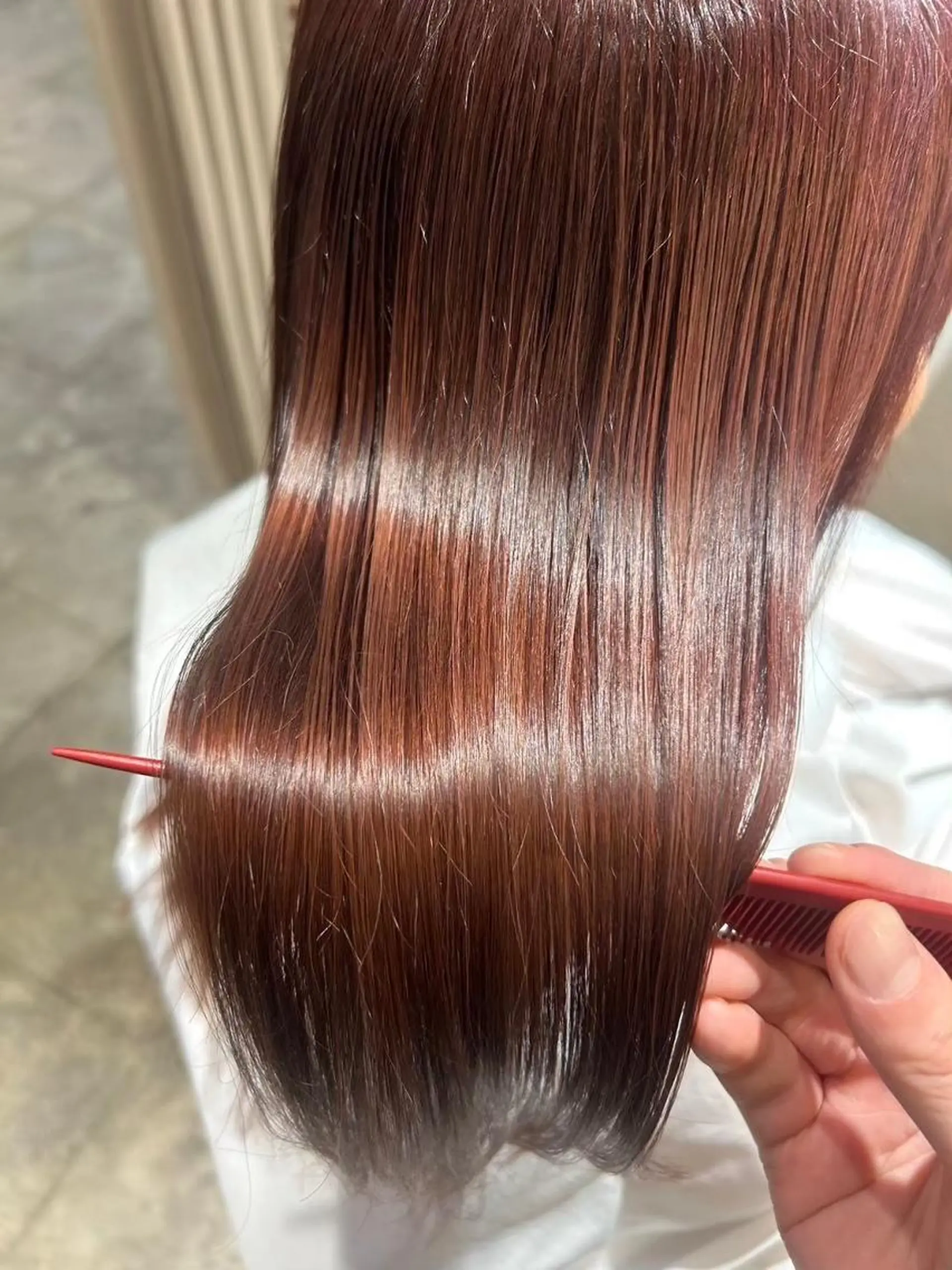 セミロング トリートメント 前田 琳帆のヘアスタイル