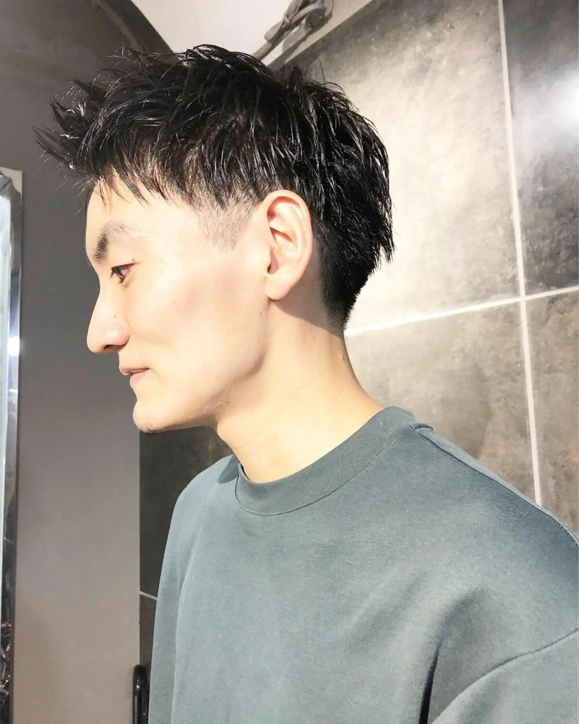 ヘアアレンジ メンズ カット トリートメント ヘアセット メンズ特化✂️栗原 侑也のヘアスタイル